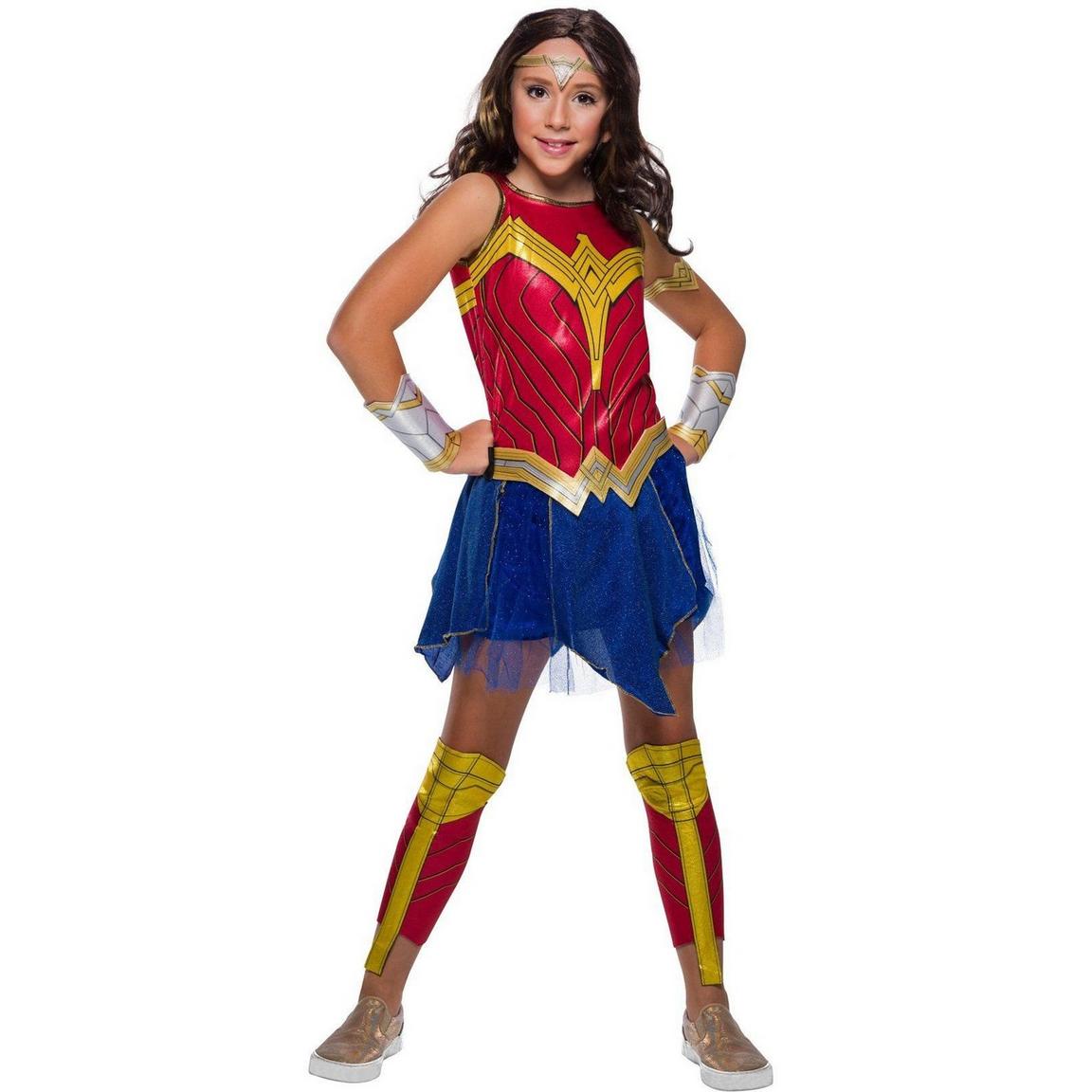 DC Comics Wonder Woman 1984 Wonder Woman Deluxe Juniors Costume, Size: Medium, BuySeasons
