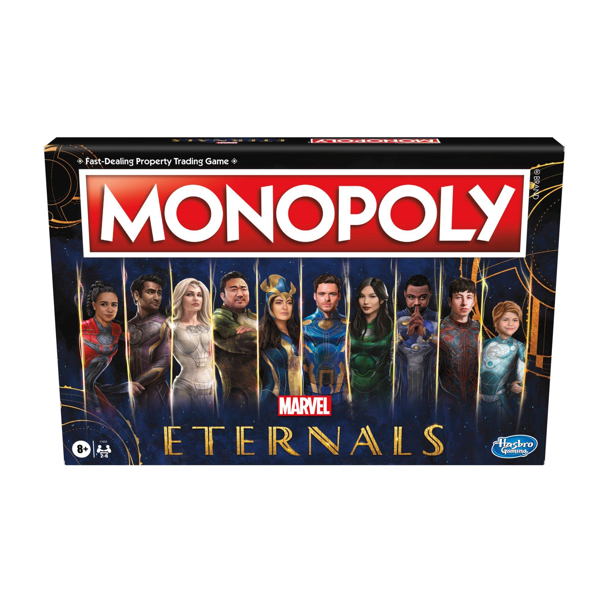 Gedetailleerd bungeejumpen Tegenhanger Monopoly: Marvel Studios' Eternals Edition Board Game | GameStop