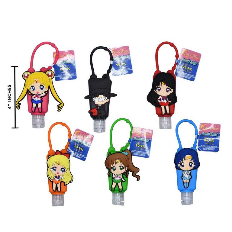 Just Toys Handy Sanz Sailor Moon Hand Sanitizer with Clip (Styles May Vary)