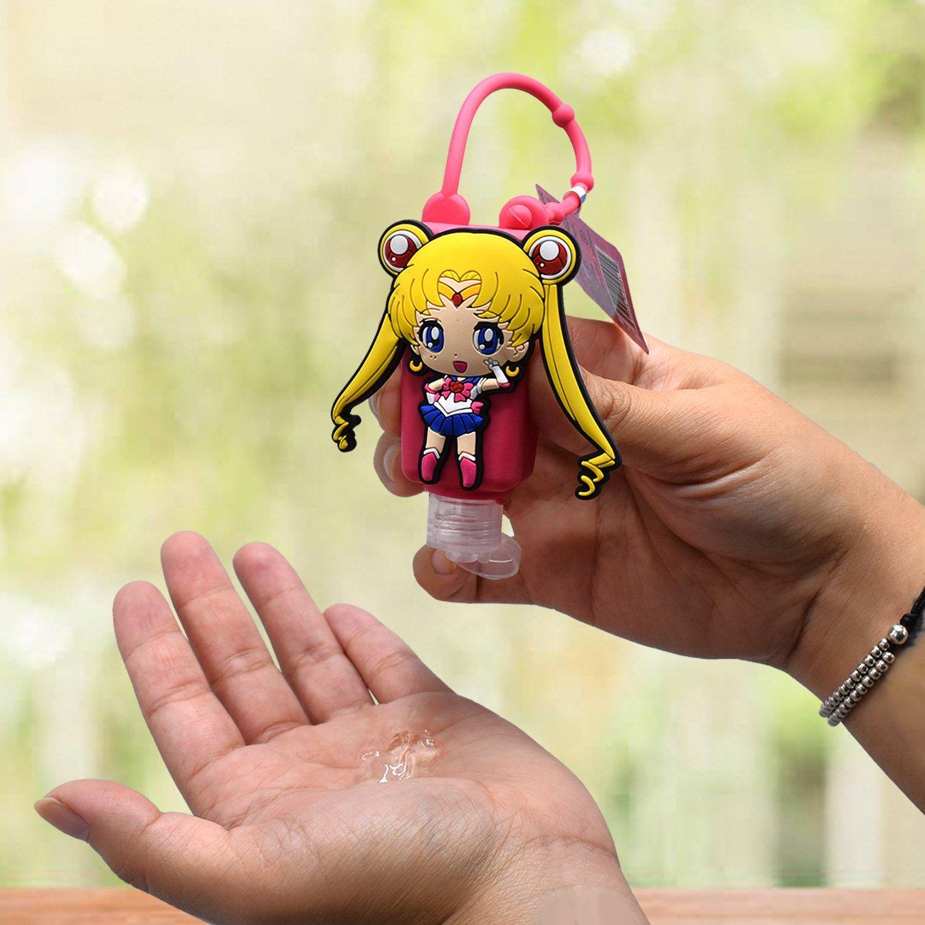 Handy Sanz Sailor Moon Hand Sanitizer with Clip (Styles May Vary)