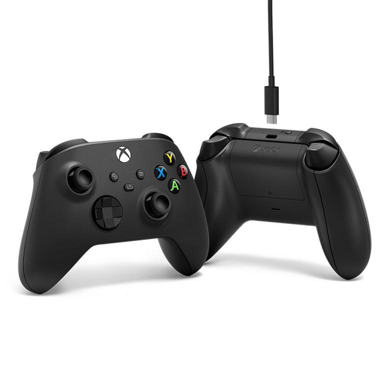 Dangle About setting Apt Microsoft Xbox Series X Wireless Controller with USB-C Cable