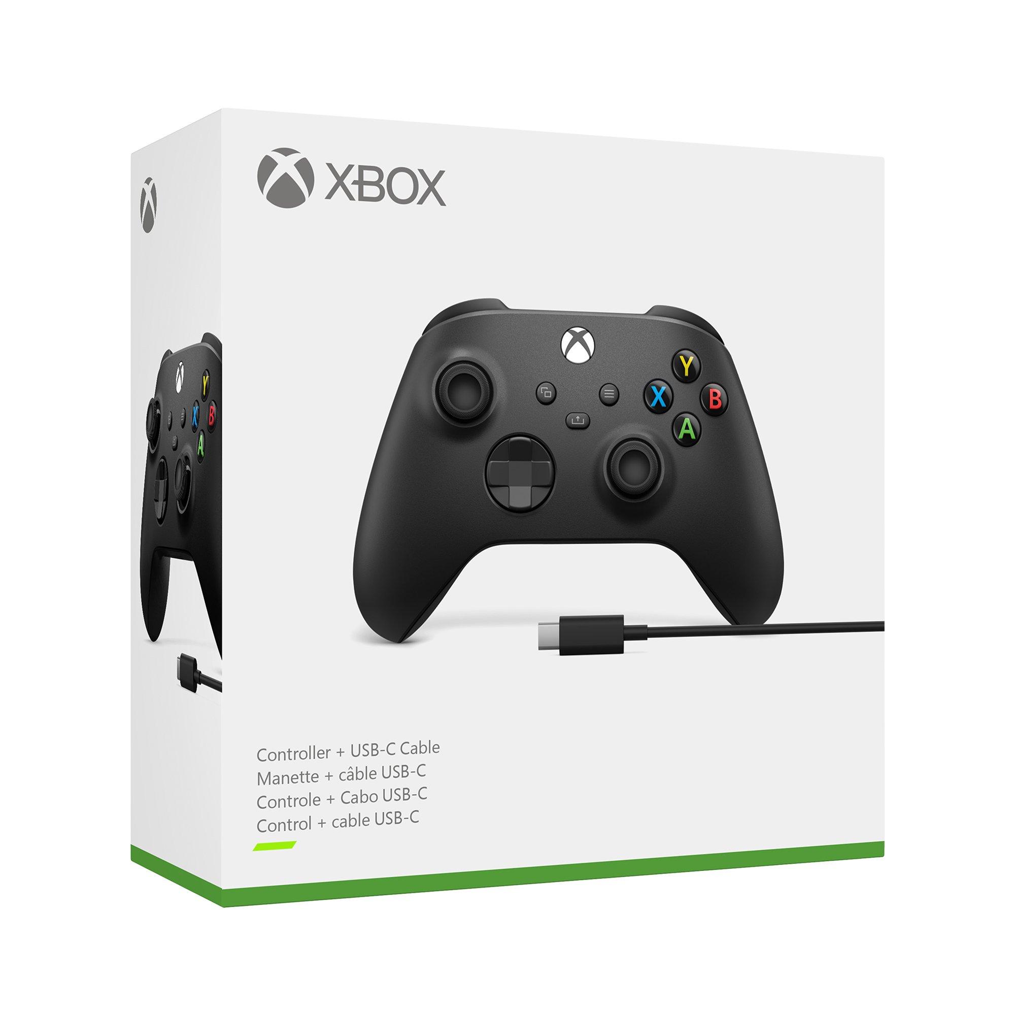 Microsoft Xbox Series X Wireless Controller With Usb C Cable