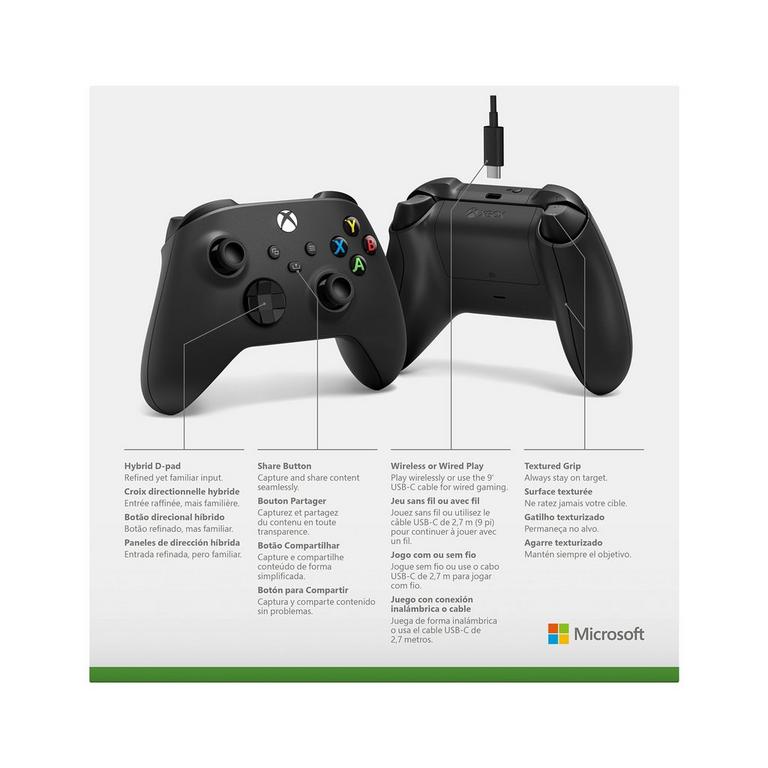 Mammoet mild zeil Microsoft Xbox Series X Wireless Controller with USB-C Cable | GameStop