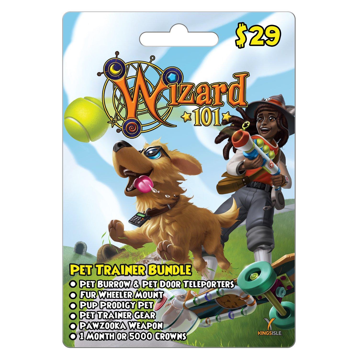 KingsIsle Entertainment KingsIsle WIzard101 Pet Trainer Bundle Card