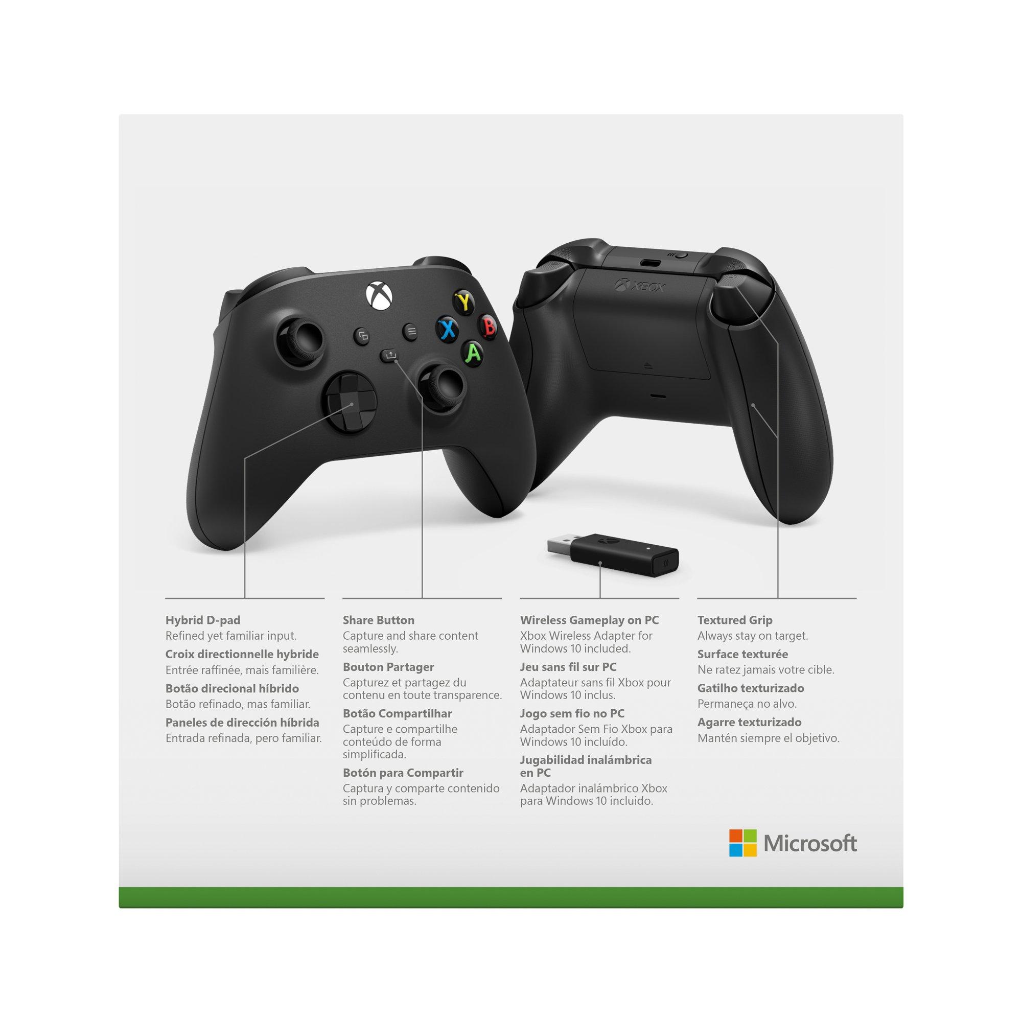 Eddike Blinke bid Microsoft Xbox Series X Wireless Controller with Wireless Adapter for Windows  10 | GameStop