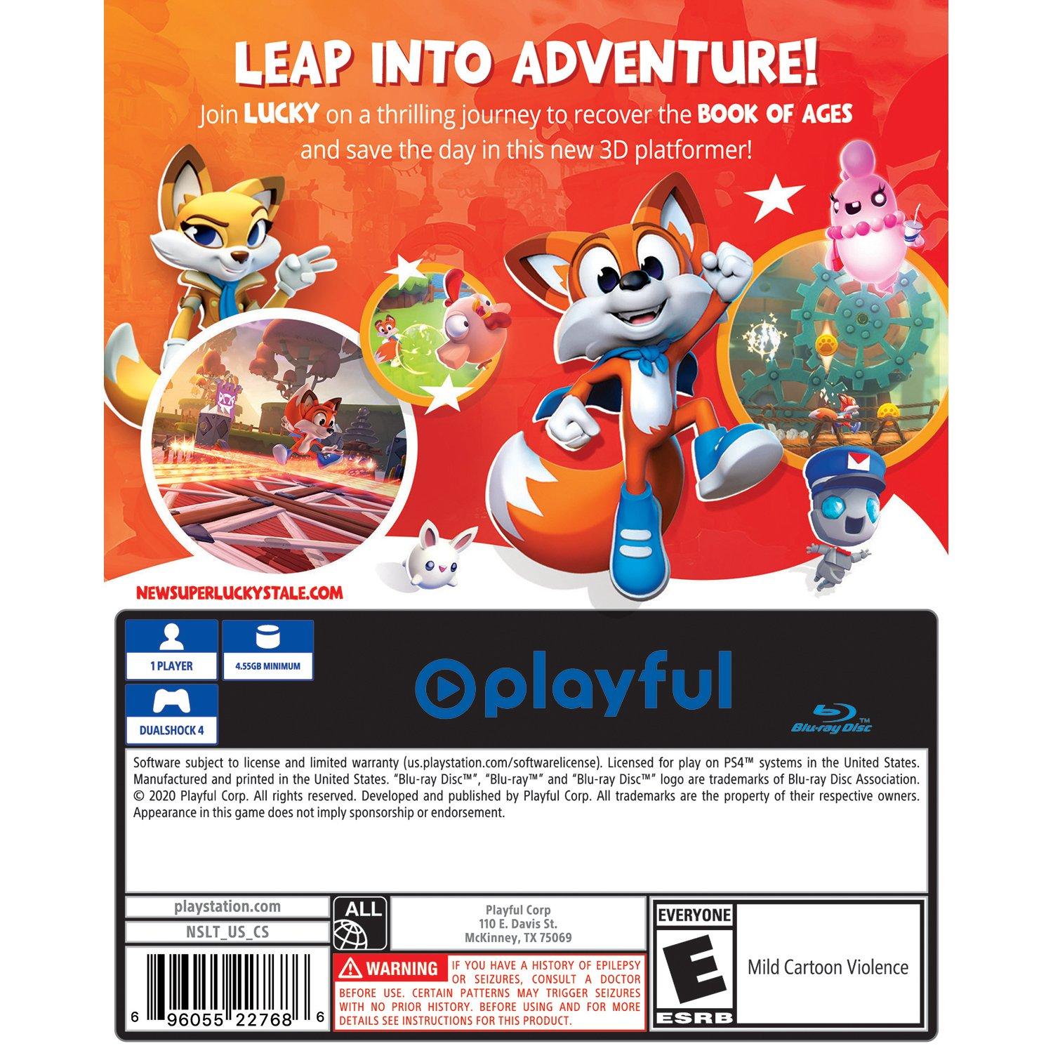 New Super Lucky S Tale Playstation 4 Gamestop