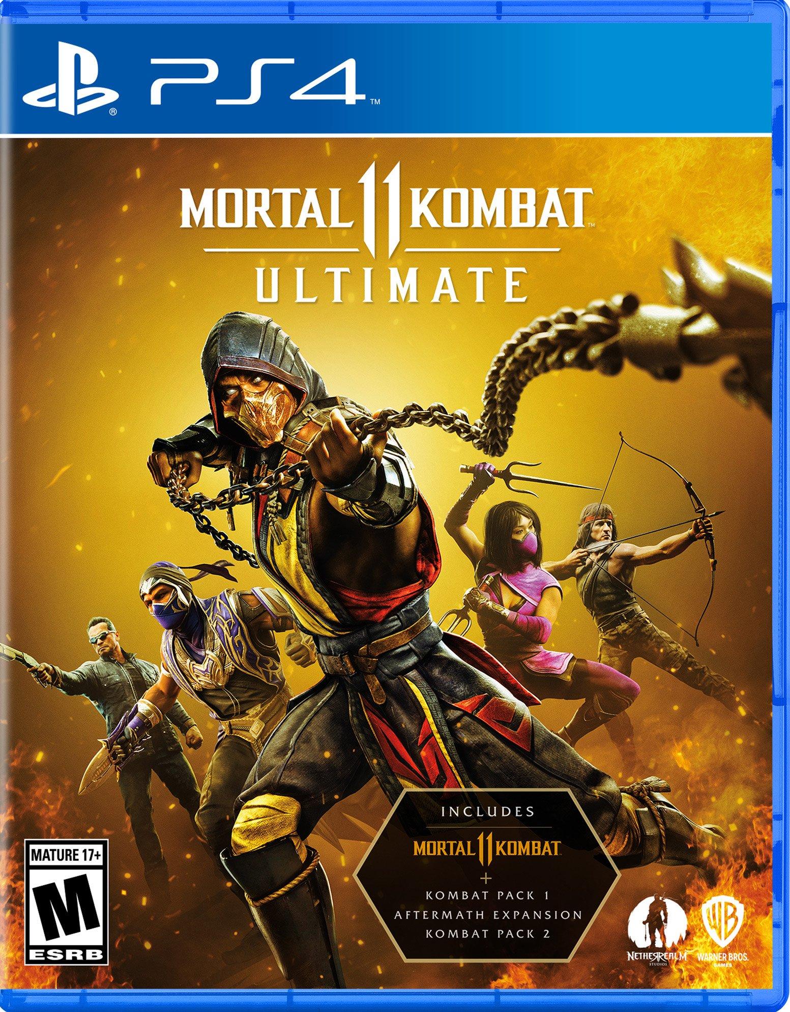 playstation 4 mortal kombat