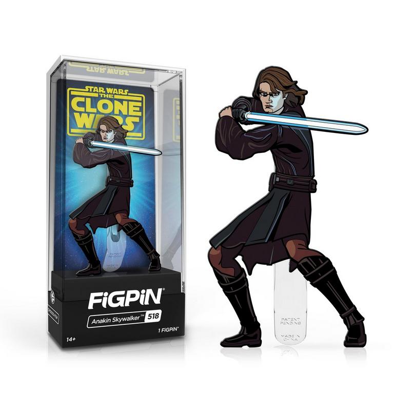 FiGPiN Star Wars: The Clone Wars Anakin Skywalker Collectible Enamel Pin (GameStop)