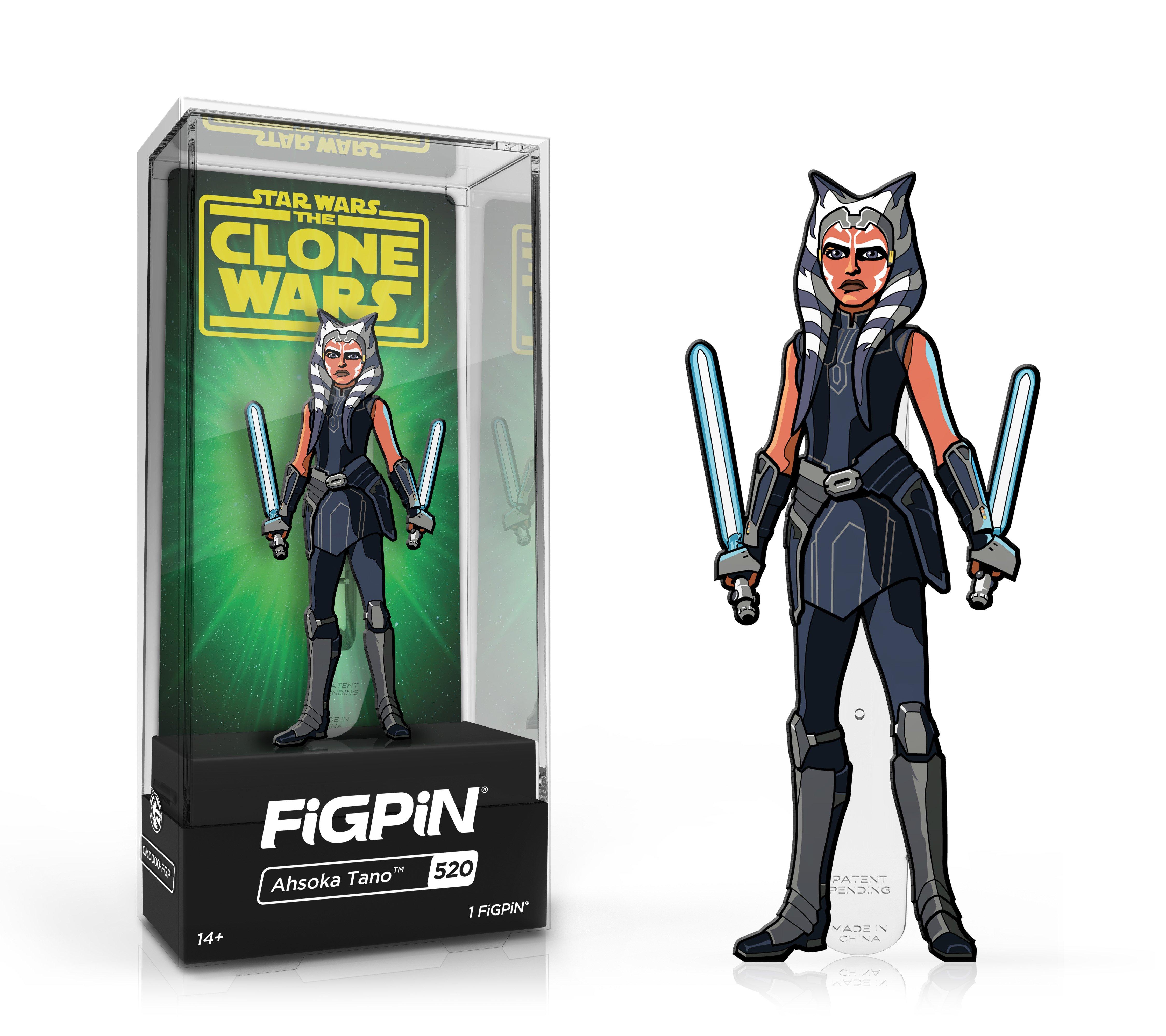 FiGPiN Star Wars: The Clone Wars Ahsoka Tano Collectible Enamel Pin