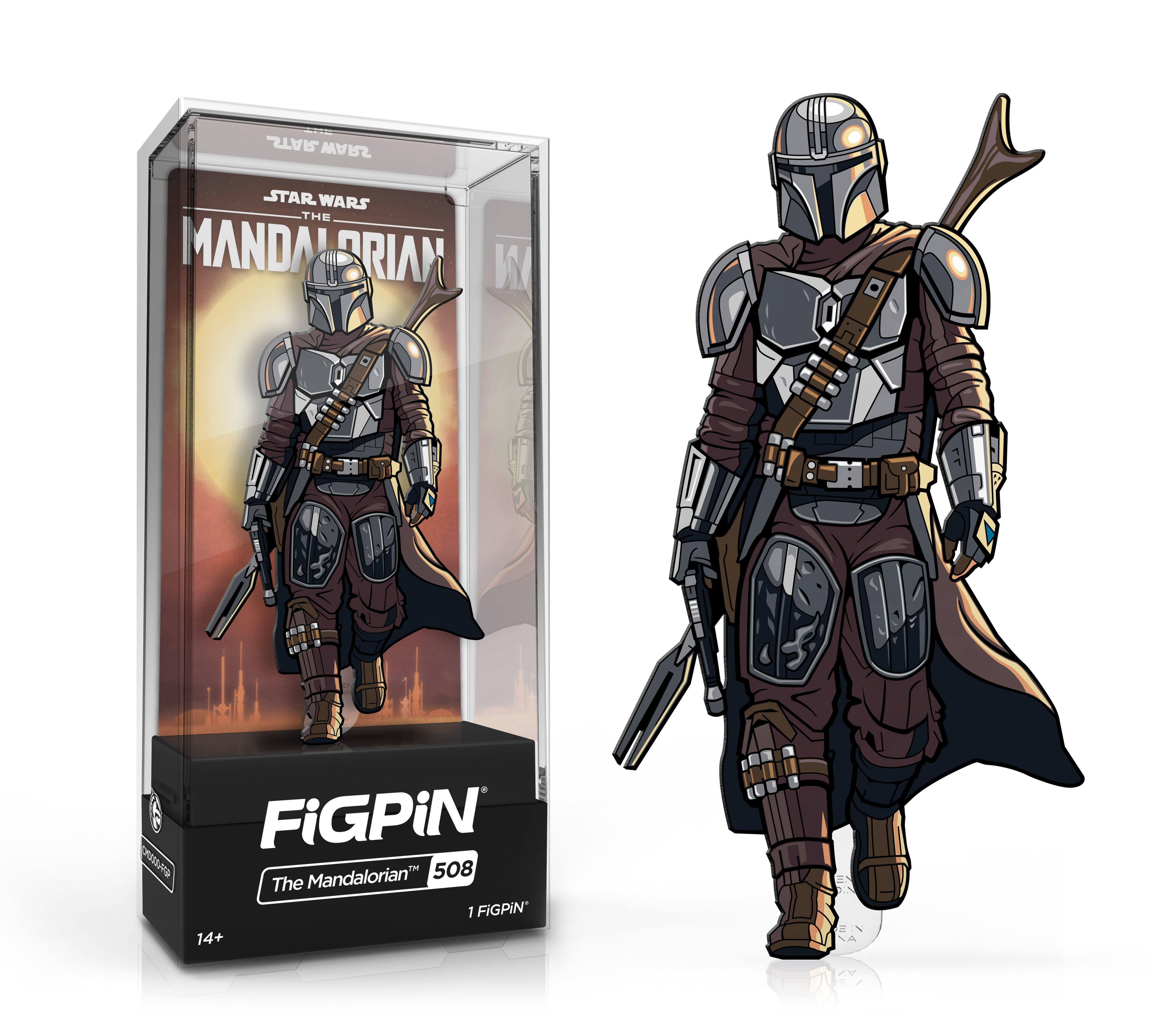 the mandalorian collectible pin set