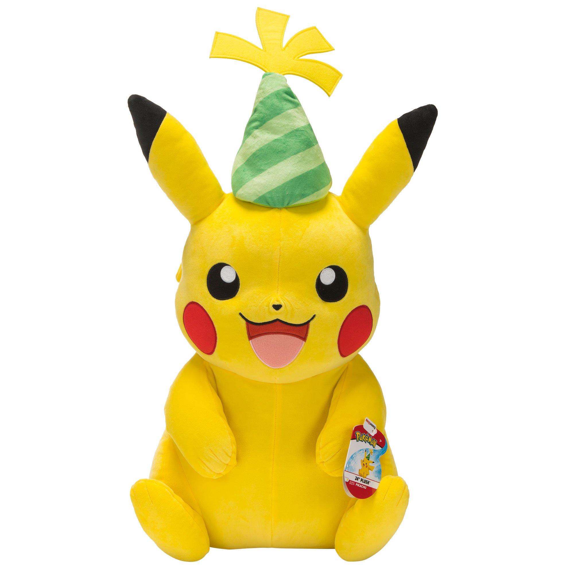 Pokemon Celebration Pikachu Plush 24 In Only At Gamestop Gamestop