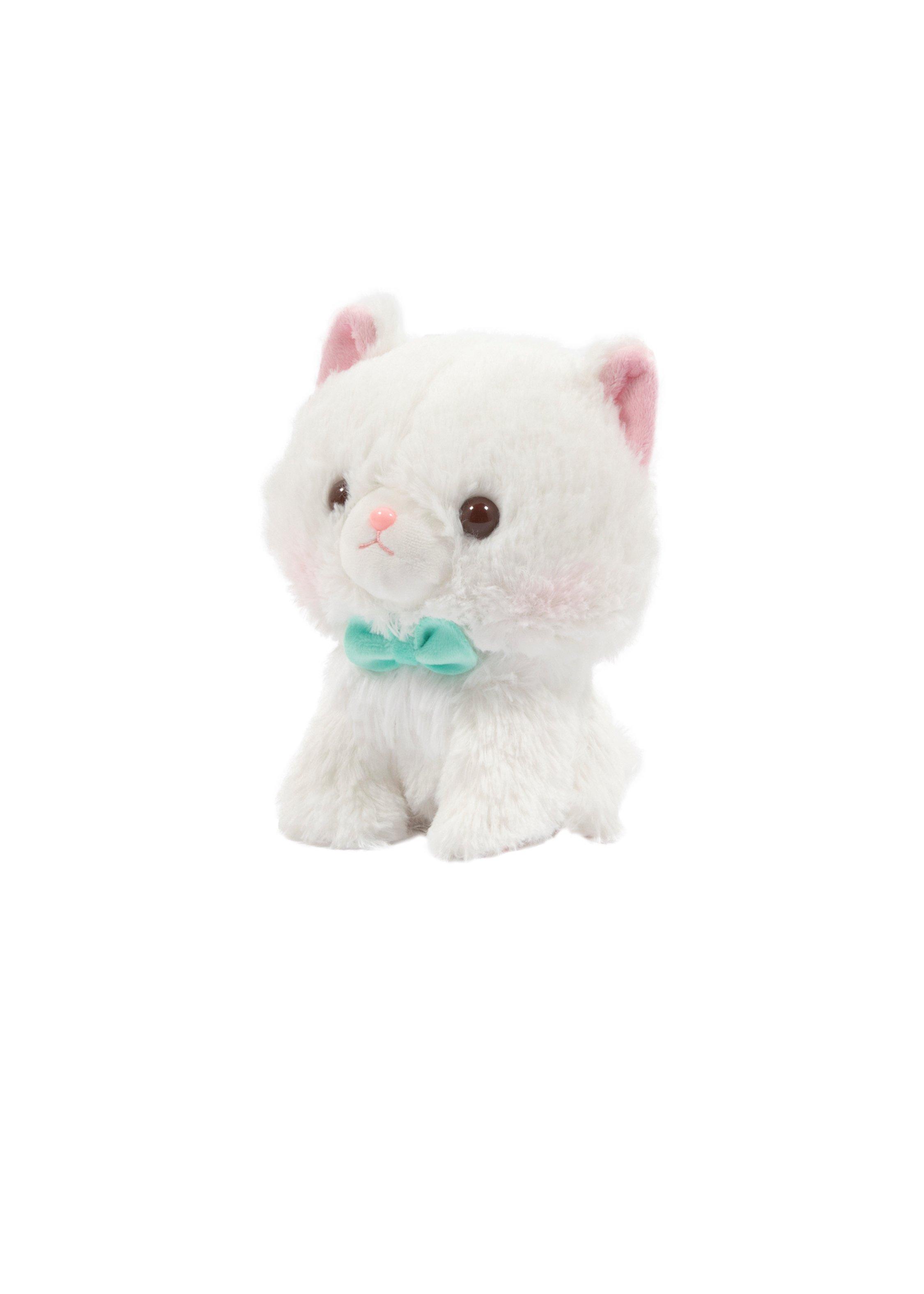 white cat soft toy