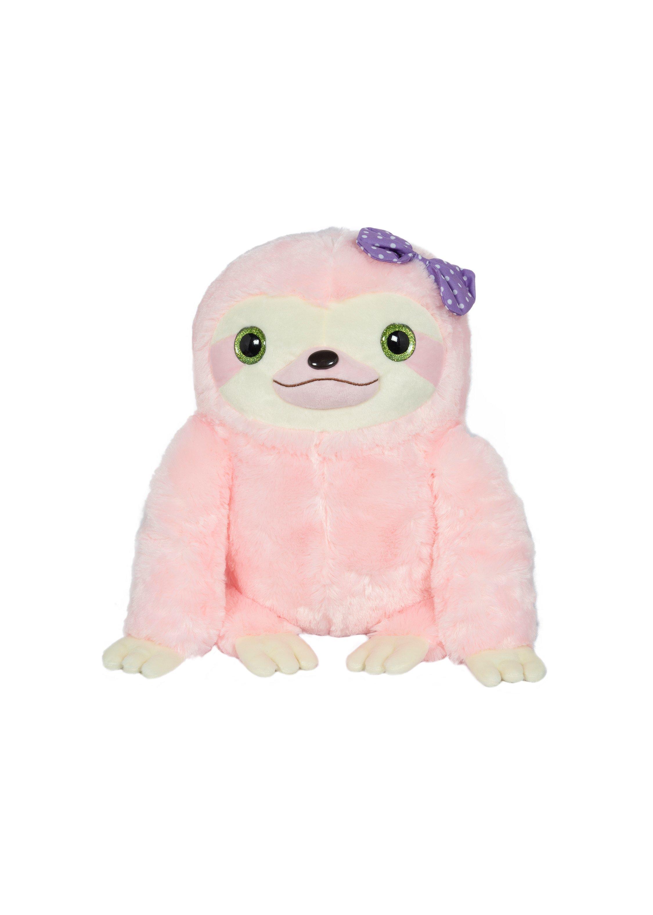 pink sloth stuffed animal