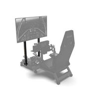 list item 5 of 7 Challenger Simulator Cockpit Monitor Stand