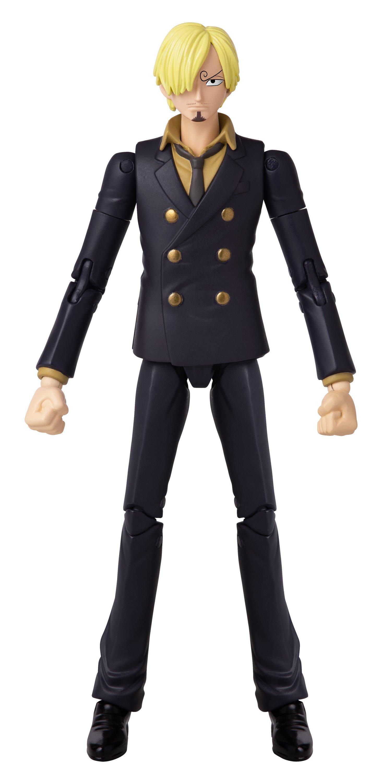 Bandai One Piece Sanji Anime Heroes 6 5 In Action Figure