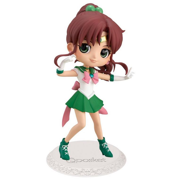 Banpresto Sailor Moon Eternal: The Movie Q posket Super Sailor Jupiter (Version 1) 5.5-in Figure