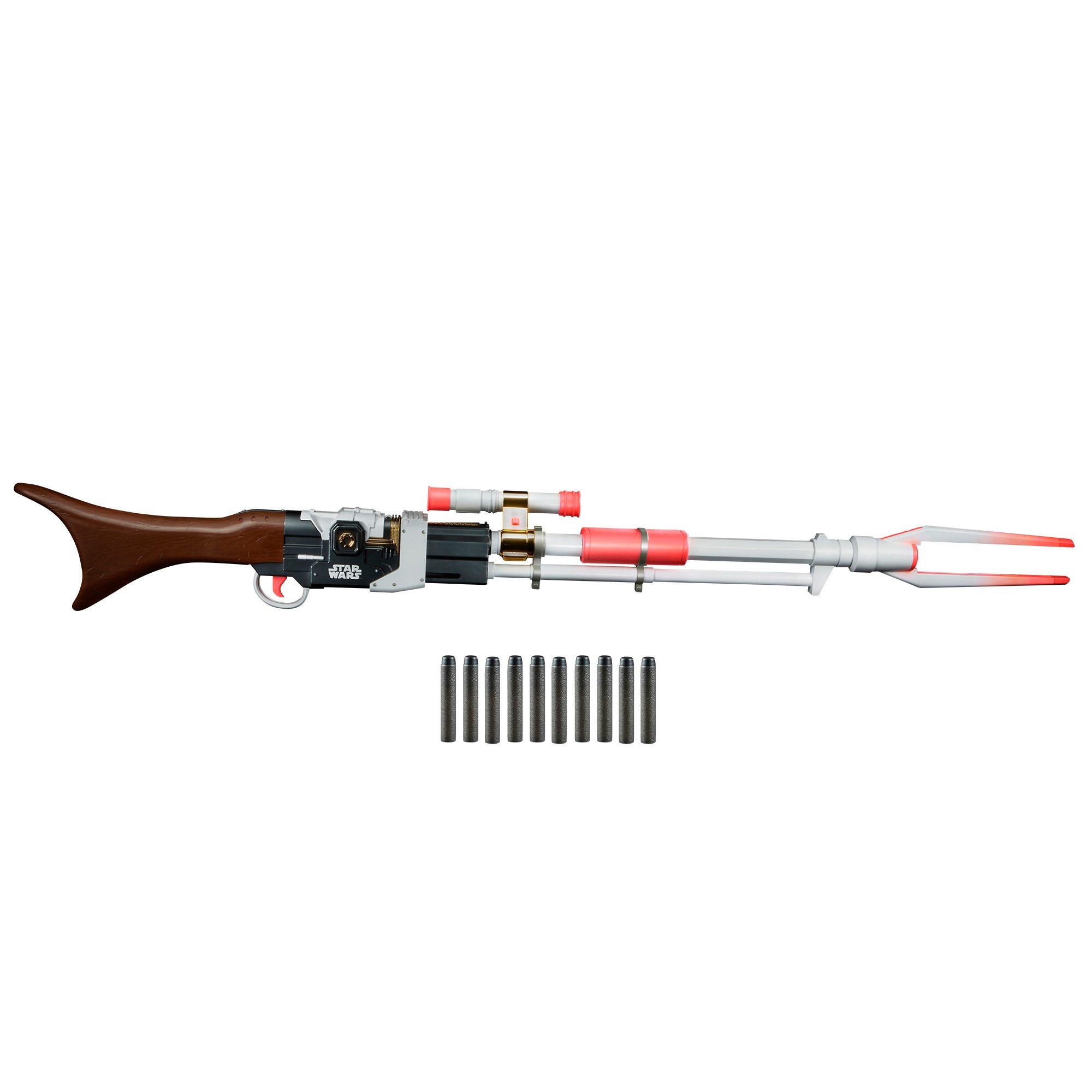 NWOP Star Wars The Mandalorian Rocket Gauntlet Nerf Dart Launcher Gun 