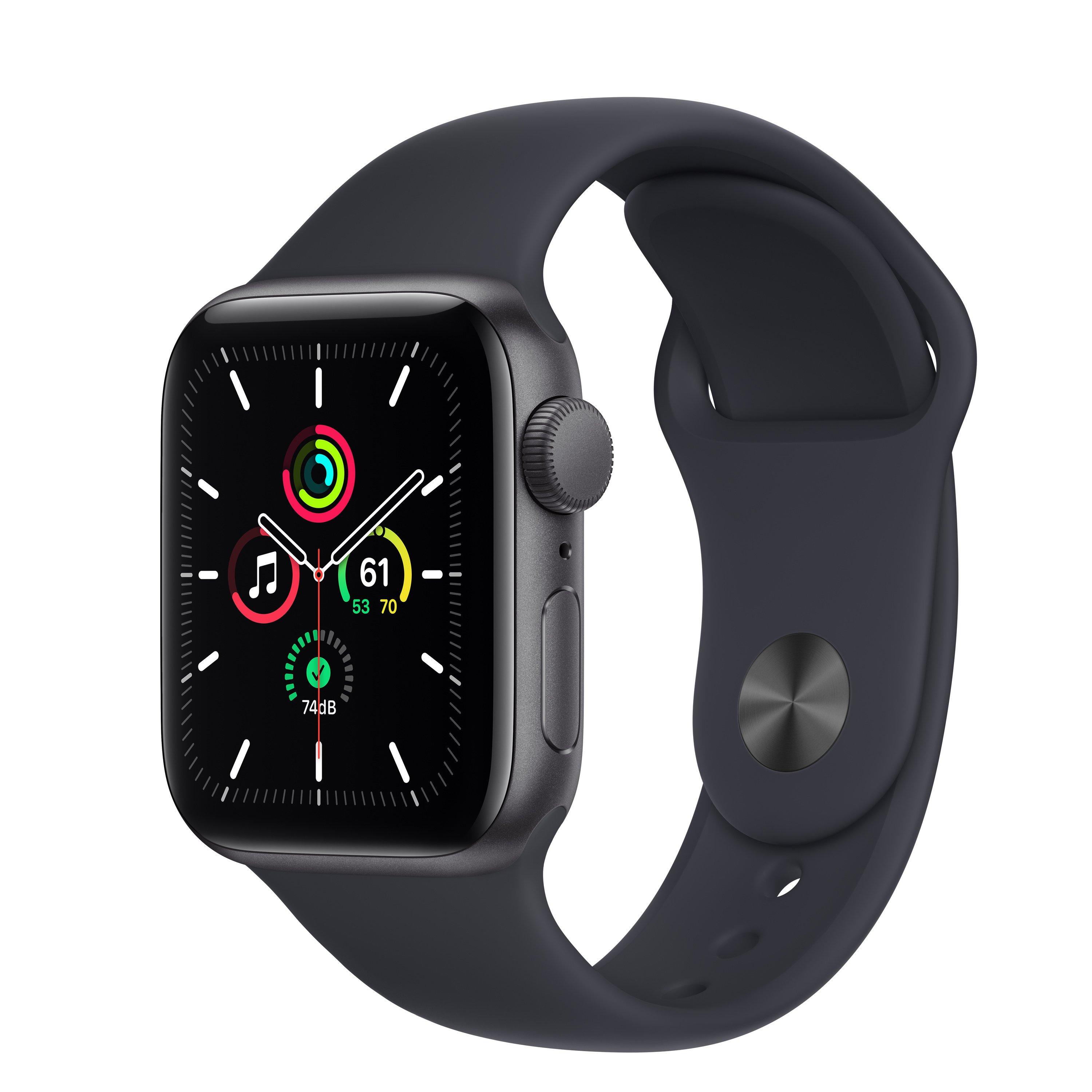 list item 2 of 3 Apple Watch Series SE Aluminum 40mm GPS & LTE