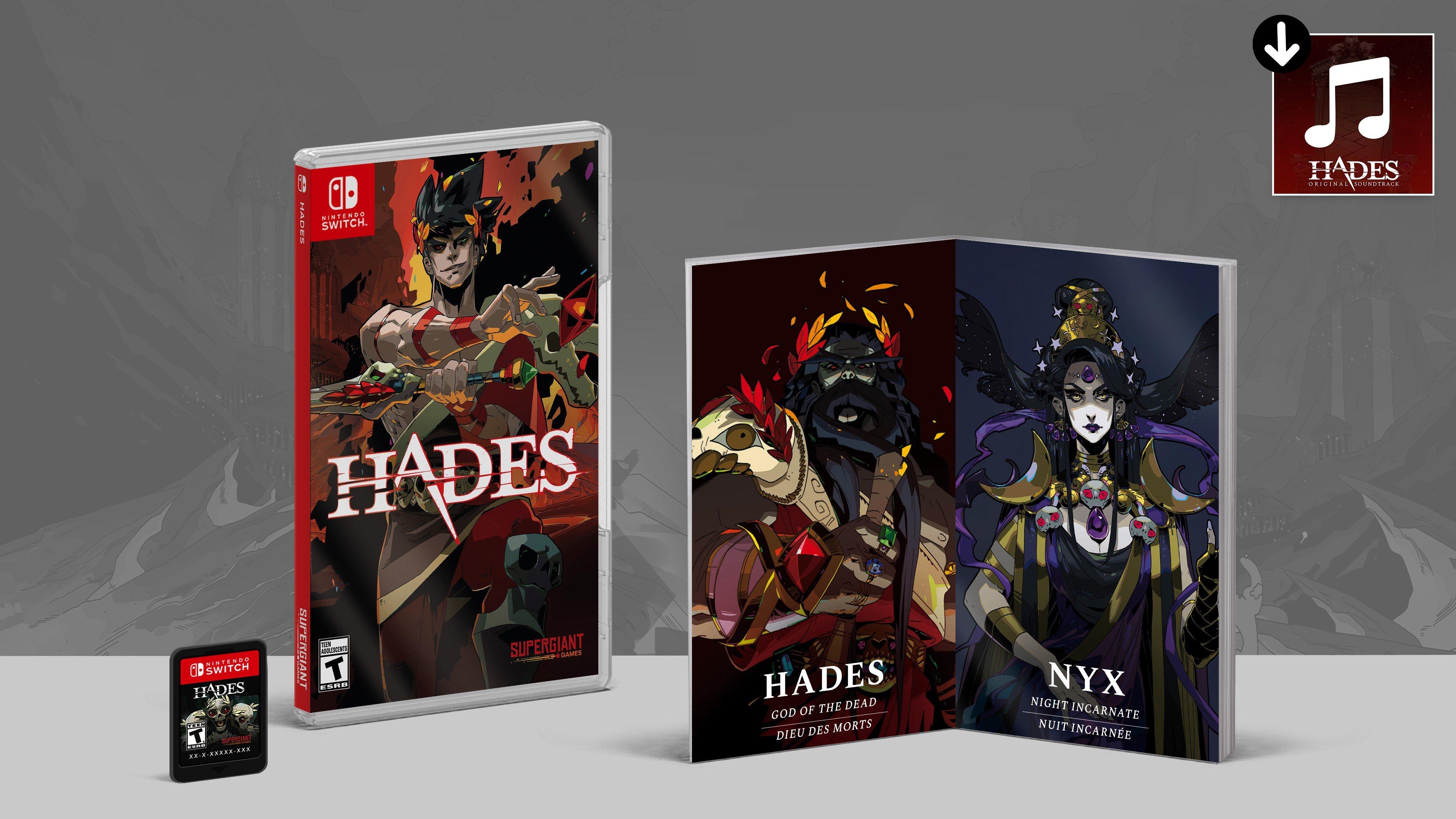 Console Nintendo Switch V2 + Jogo Hades Mídia Física