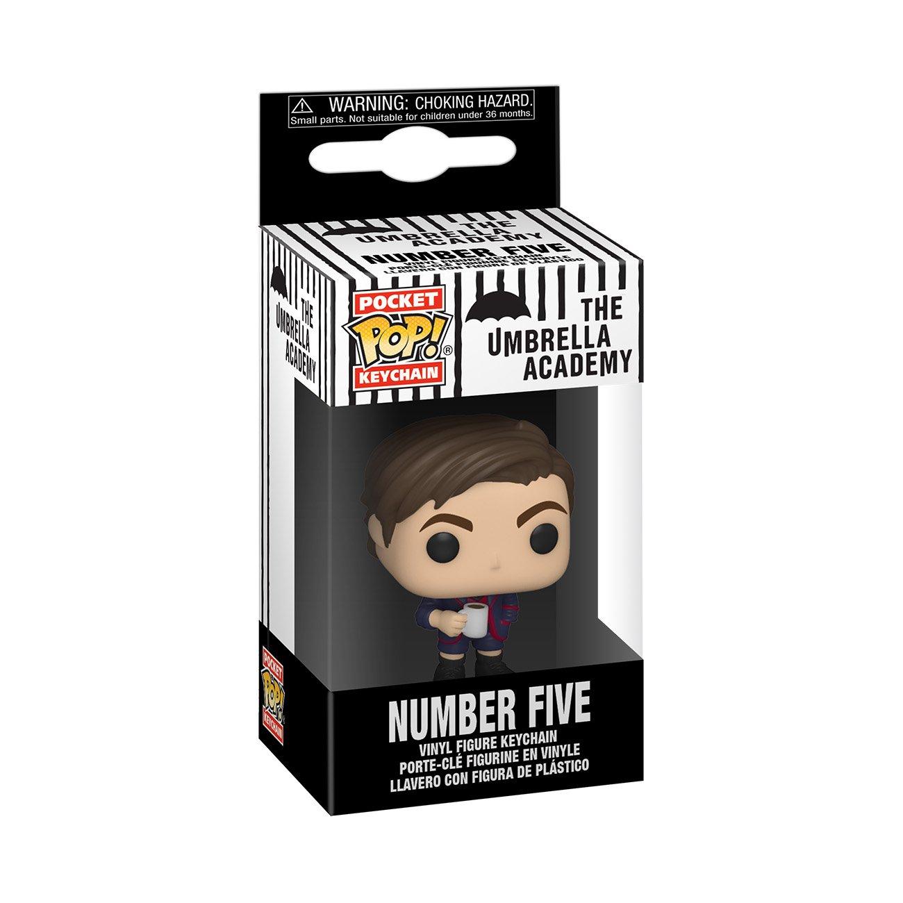 Umbrella Academy Number 5 Pocket Pop! Keychain