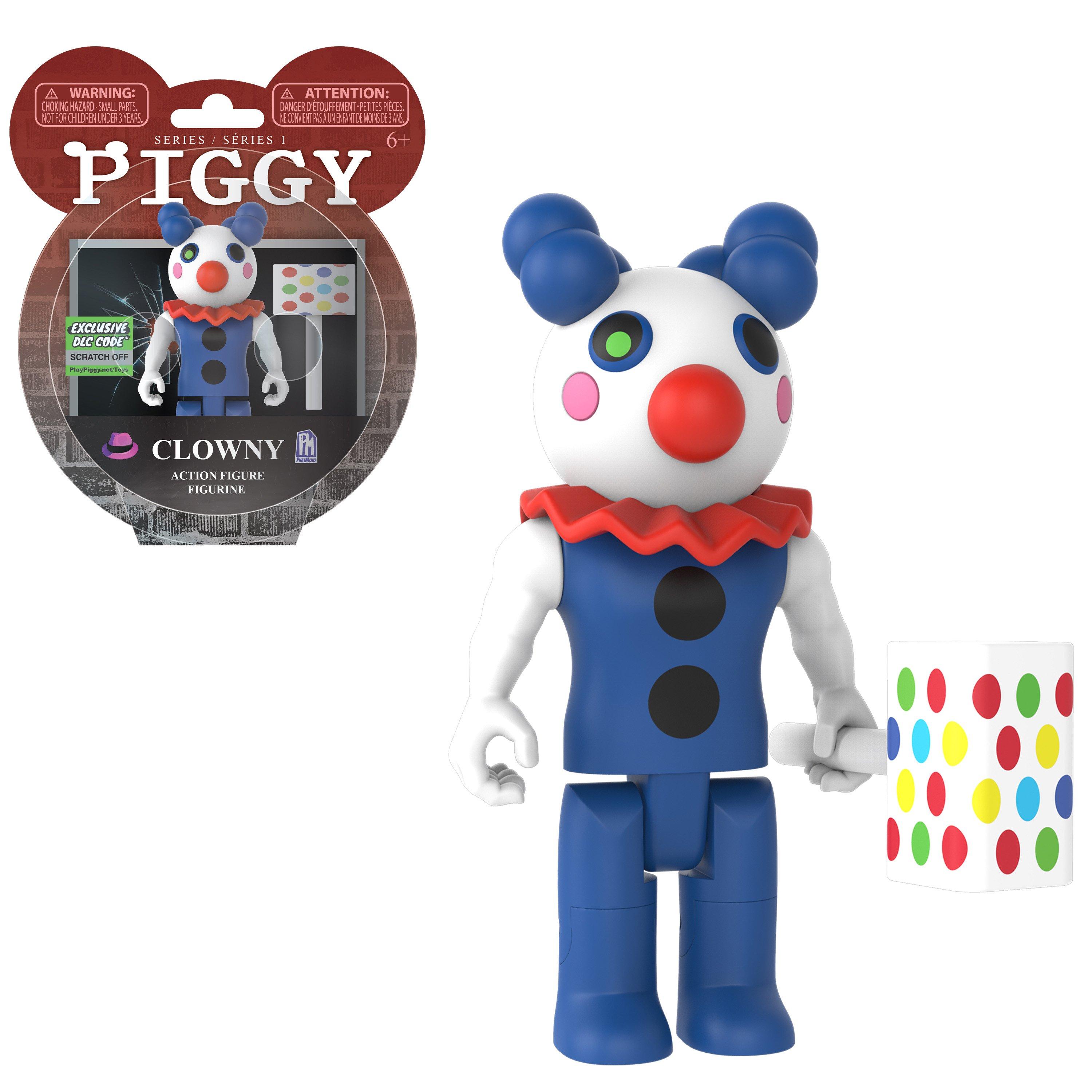 piggy plush clowny