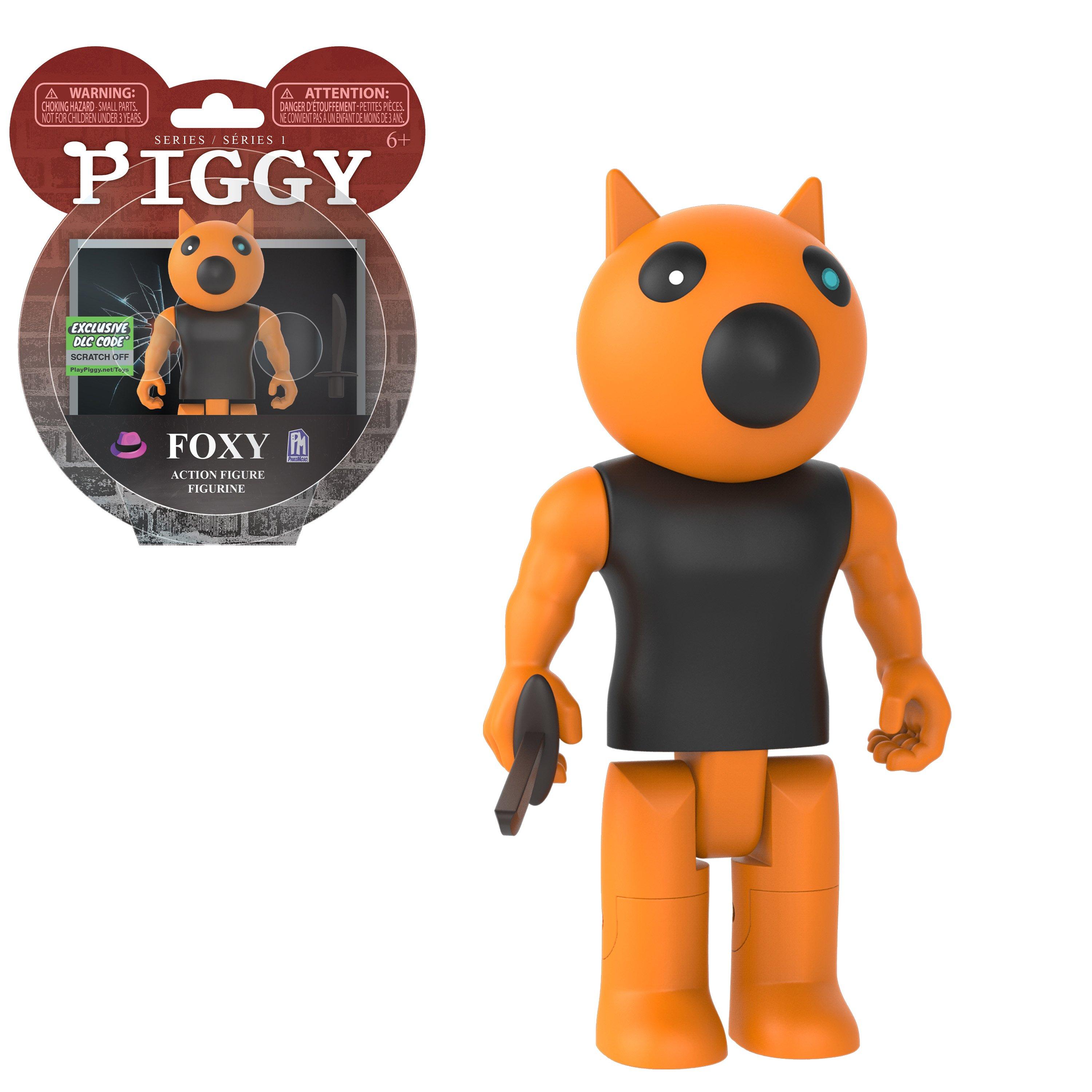 Piggy Foxy Series 1 Action Figure Gamestop - how to make foxy in roblox code