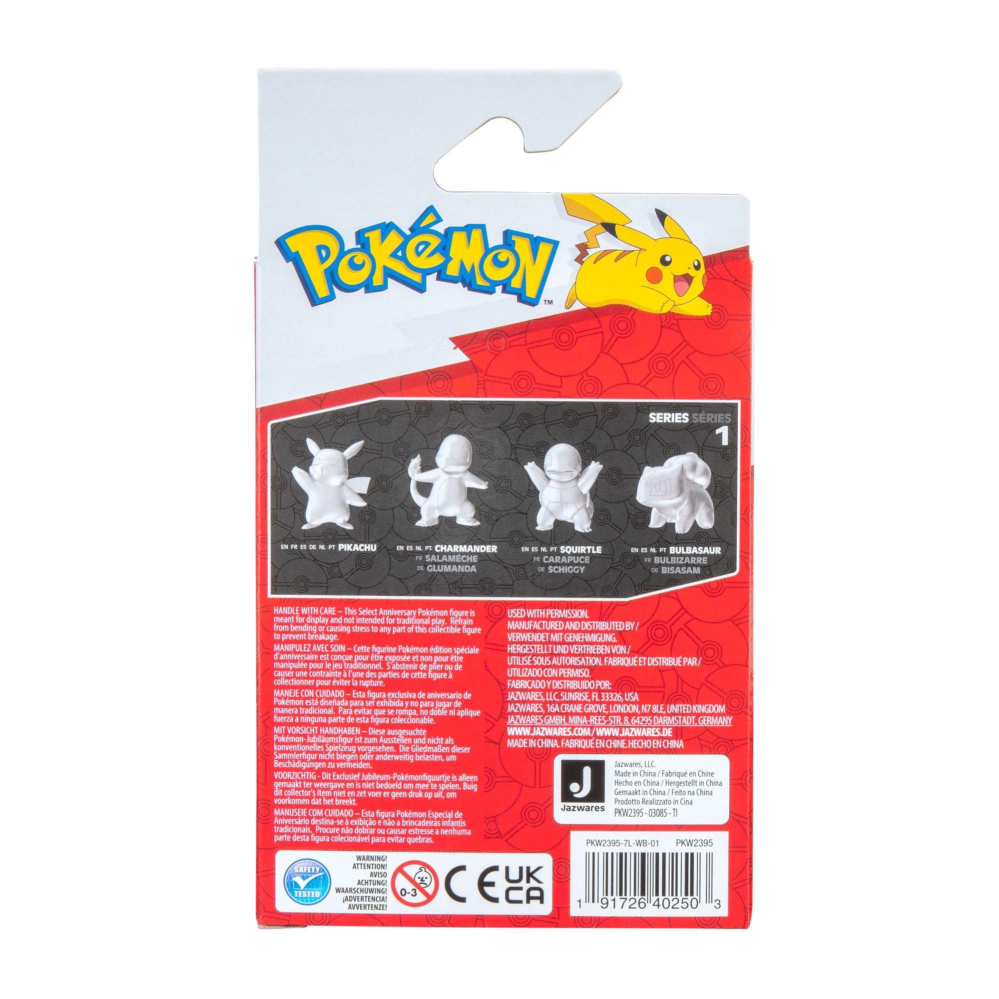 Pokemon 25th Anniversary Charmander (Silver) Battle Figure