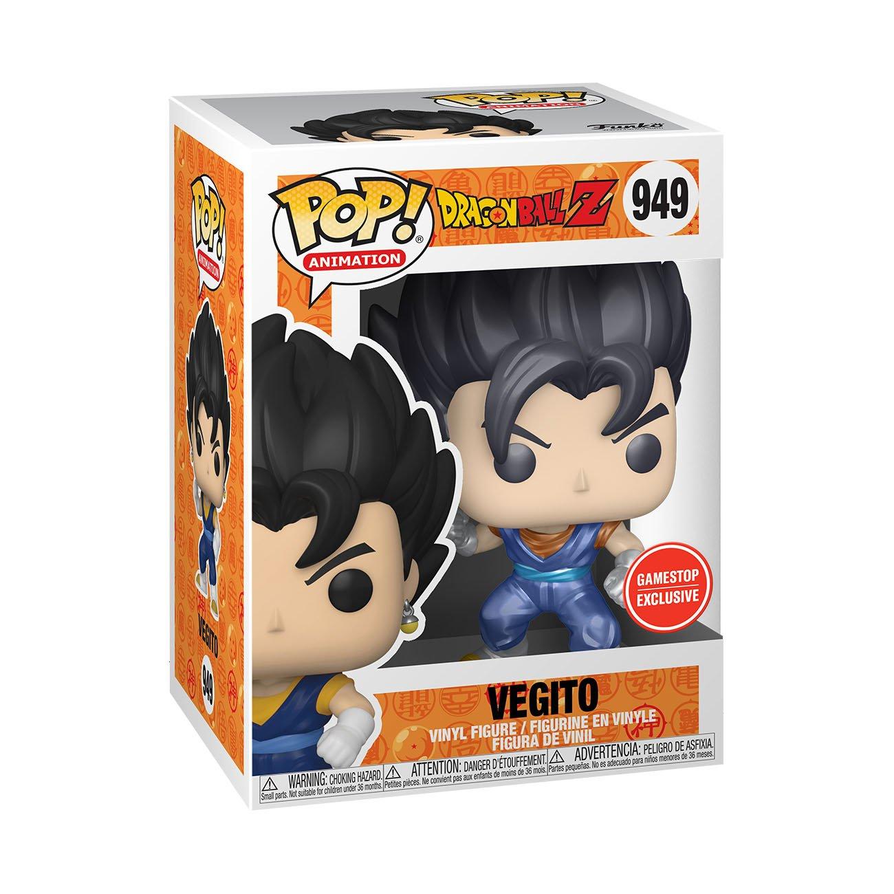 Funko POP! Animation Dragon Ball Z Vegito Metallic 4.5in Vinyl Figure