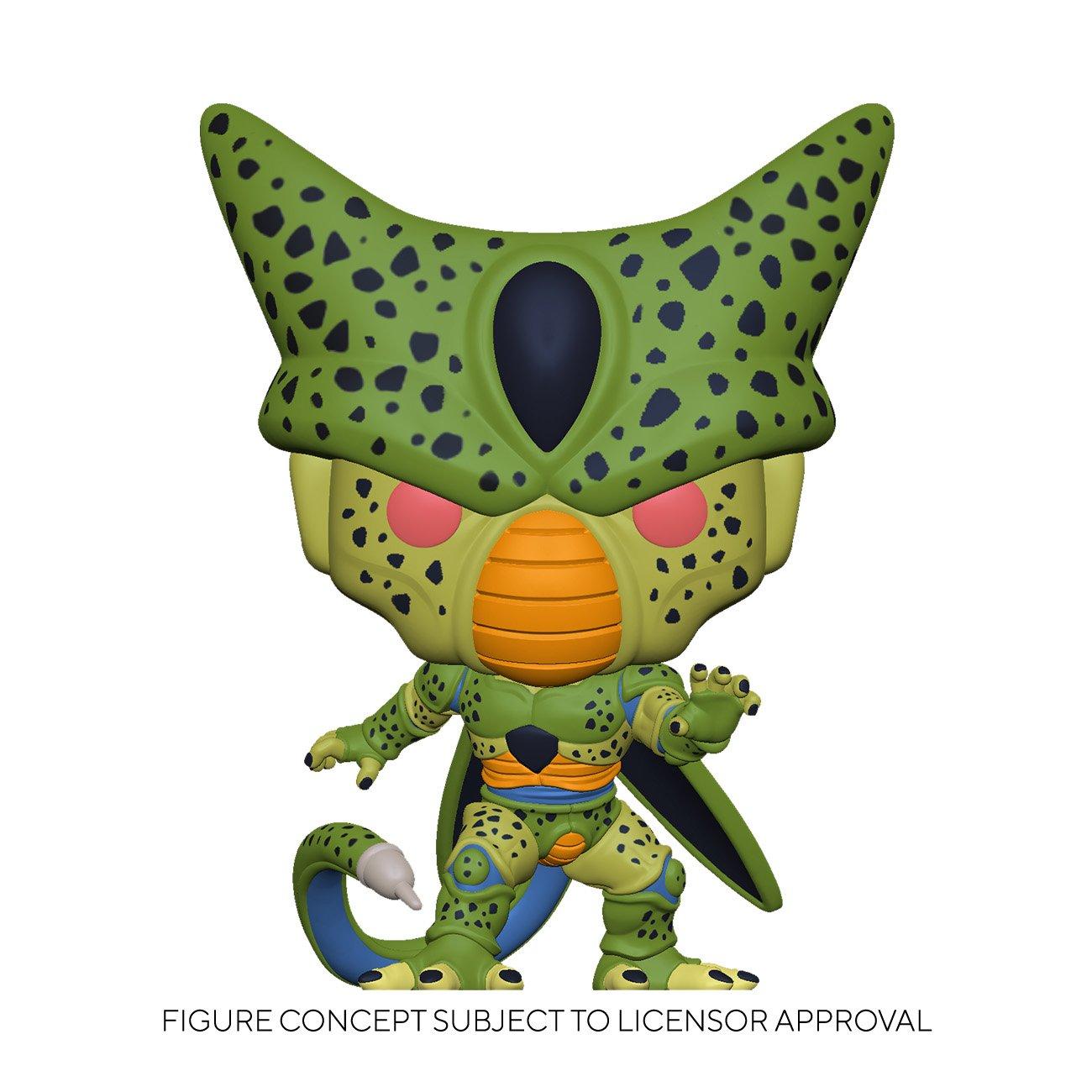 Funko Pop Animation Dragon Ball Z Cell First Form 4 In Vinyl Figure Gamestop