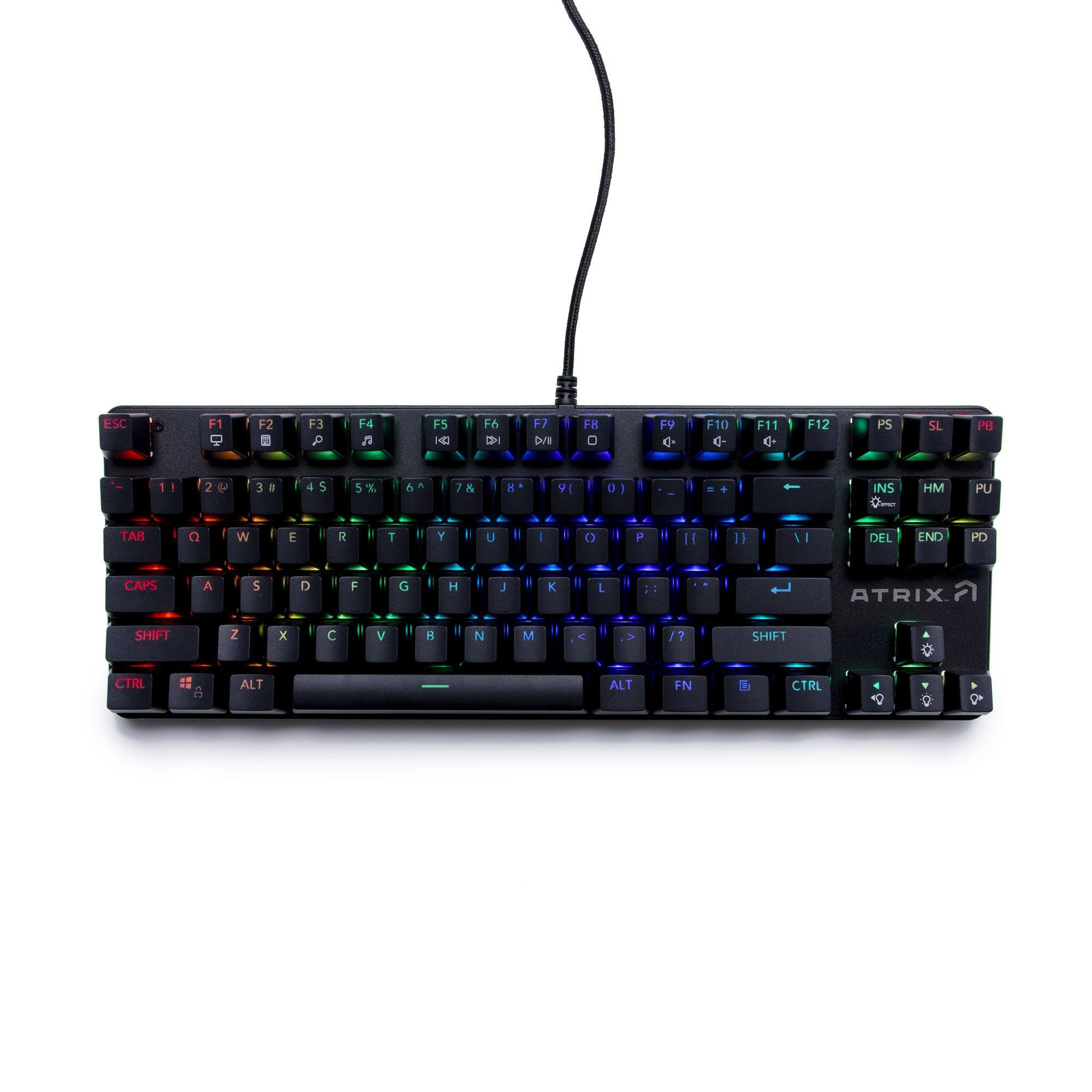 Atrix FPS Black RGB Keyboard PC GameStop