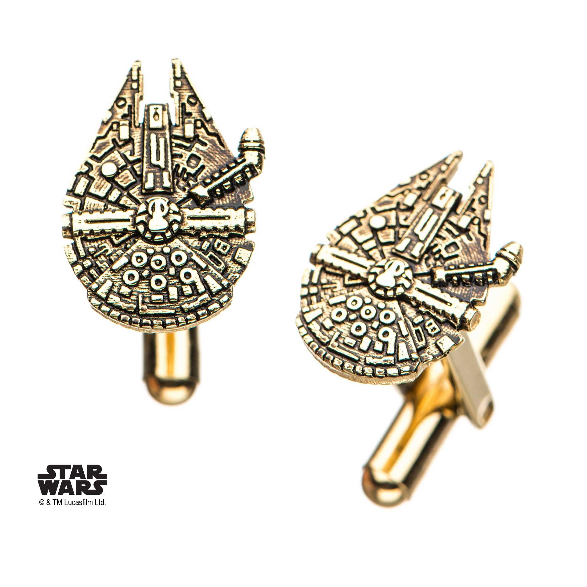millenium falcon cufflinks