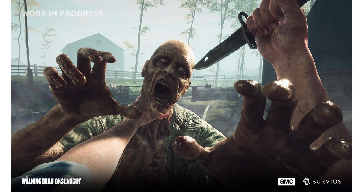 Vr Ps4 Vr The Walking Dead Onslaught Playstation Vr Walking Dead