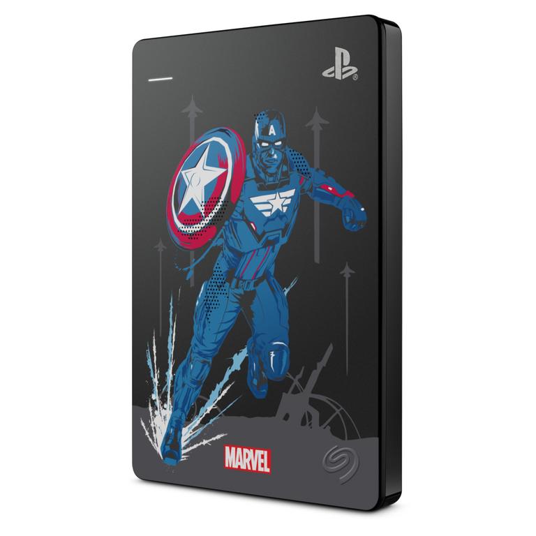 Avengers Captain America Edition Game Drive 2TB for PlayStation GameStop Exclusive | GameStop