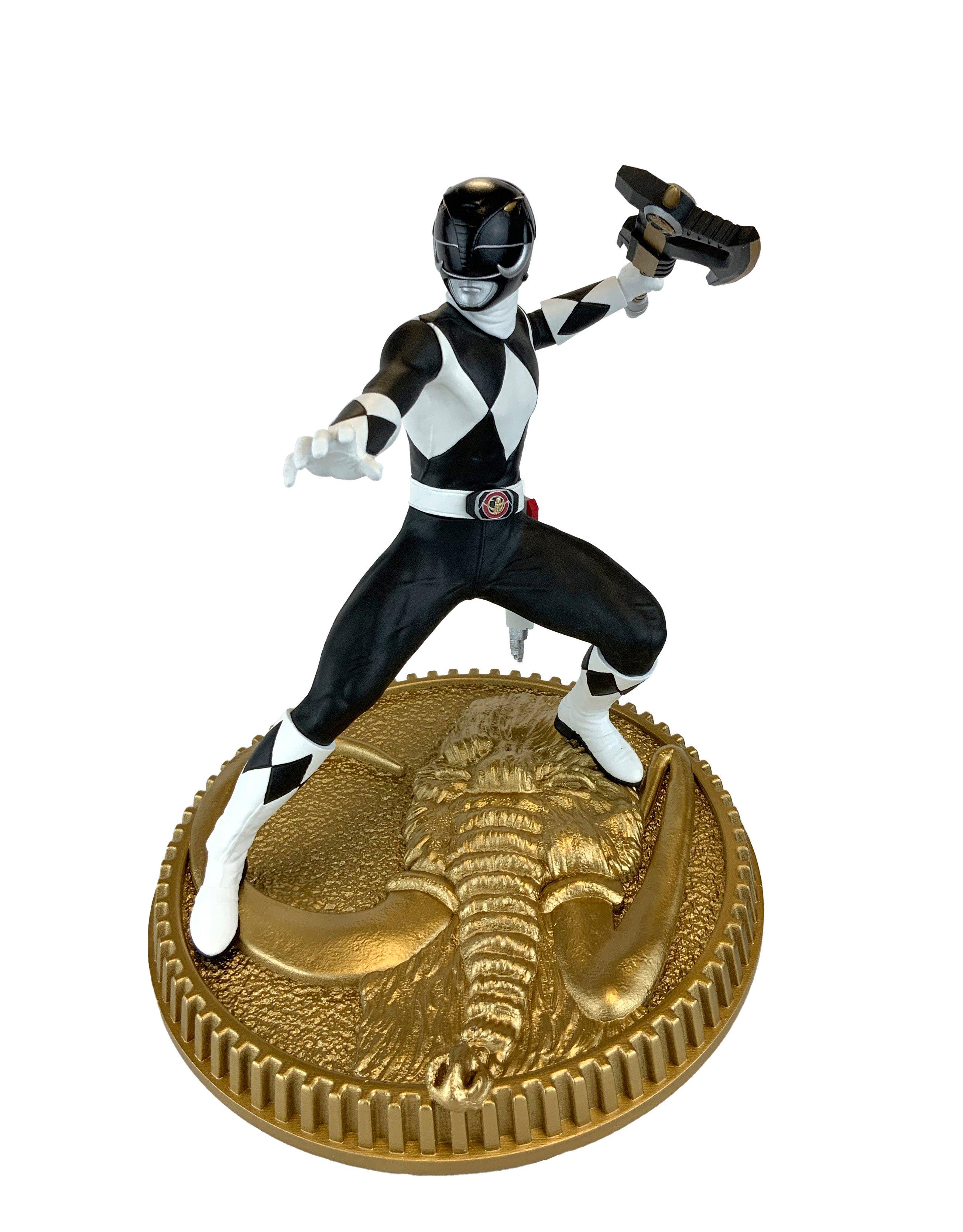 PCS Collectibles Mighty Morphin Power Rangers Black Ranger 9-in Statue