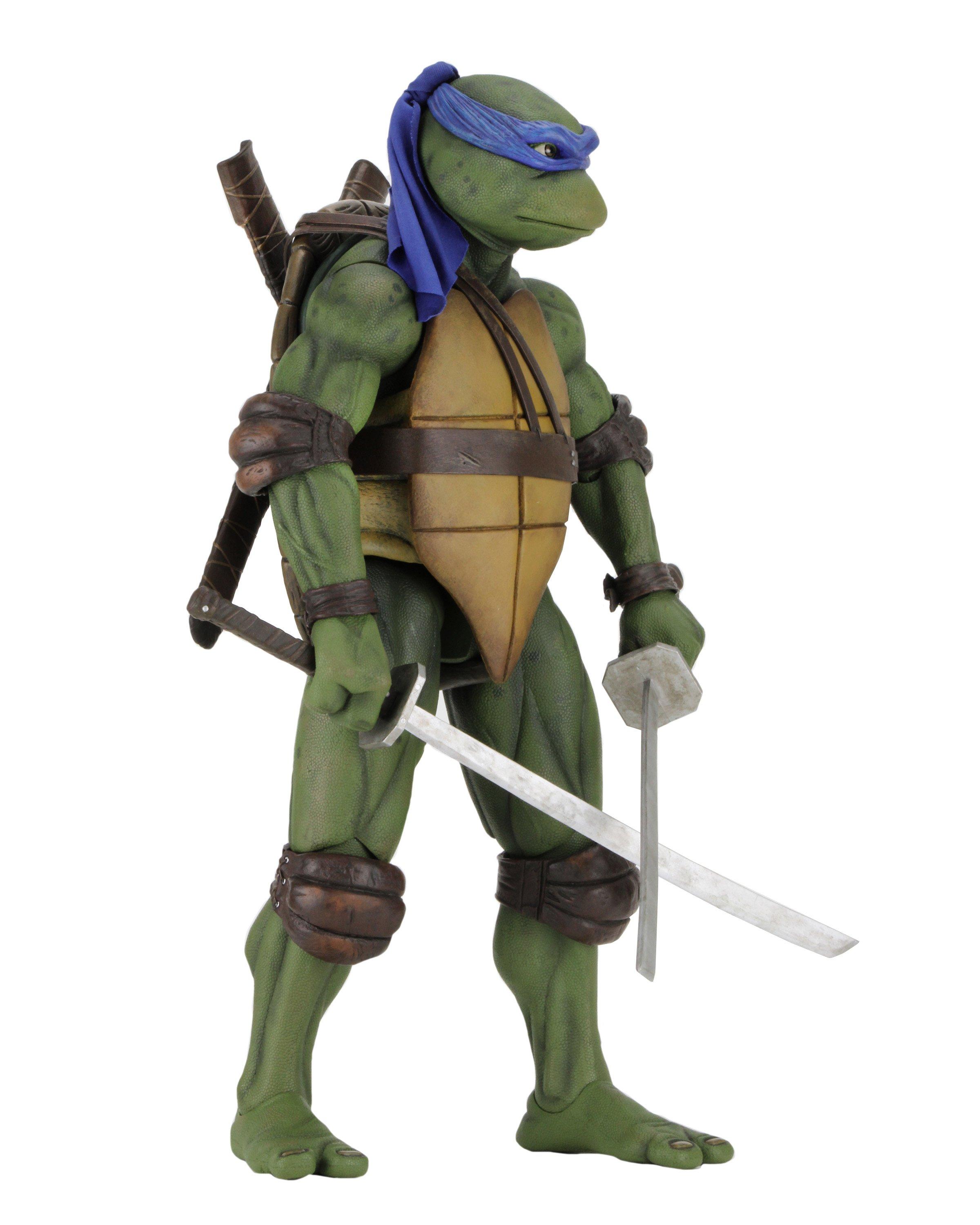 ninja mutant teenage turtles leonardo action figure 1990 gamestop figures toys collectibles