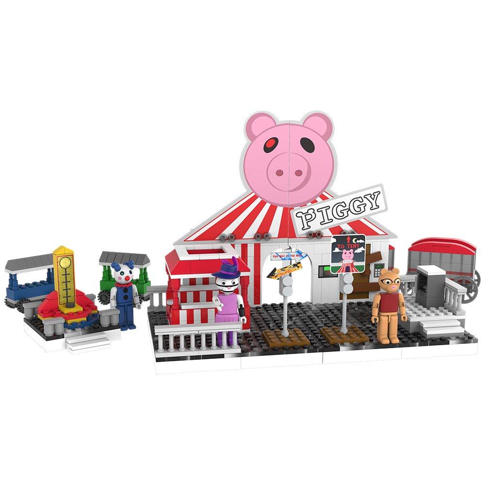 Piggy Carnival Deluxe Construction Set Gamestop - gamestop roblox toys