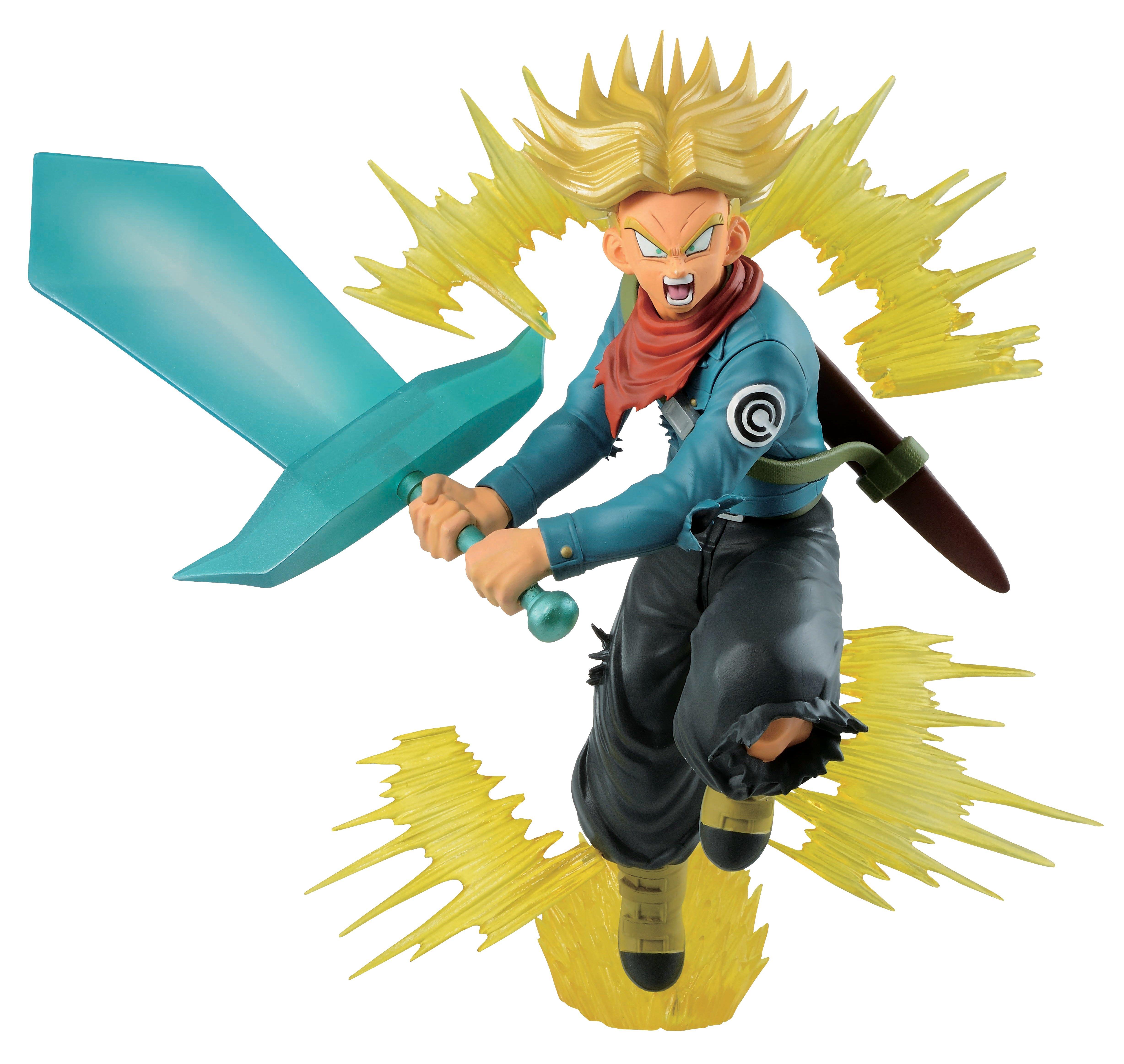 Dragon Ball Super Future Trunks Super Saiyan Statue Gamestop