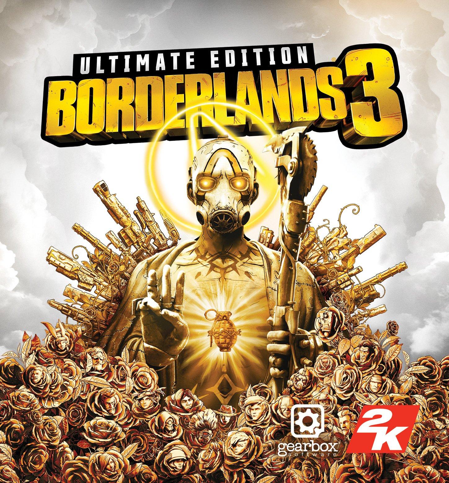 Poster Borderlands 3 Cover Art Psycho Enemy Playstation 4 XBox One