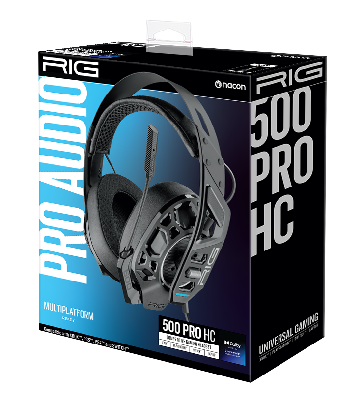 RIG 500 PRO HC GEN 2 Wired Gaming Headset with Dolby Atmos