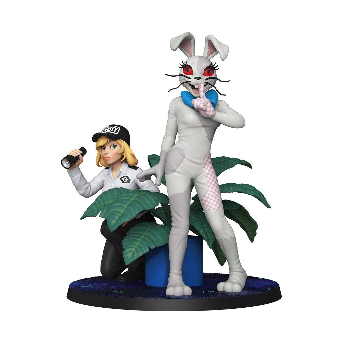 five nights at freddy's security breach vanny and vanessa statue 12 inch