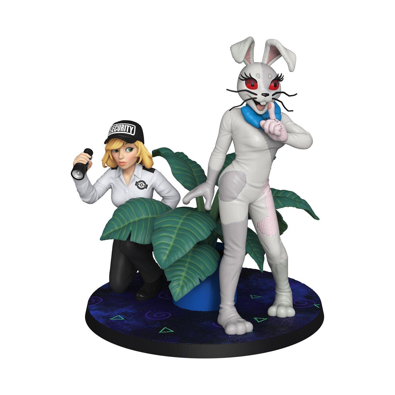 five nights at freddy's security breach vanny and vanessa statue 12 inch