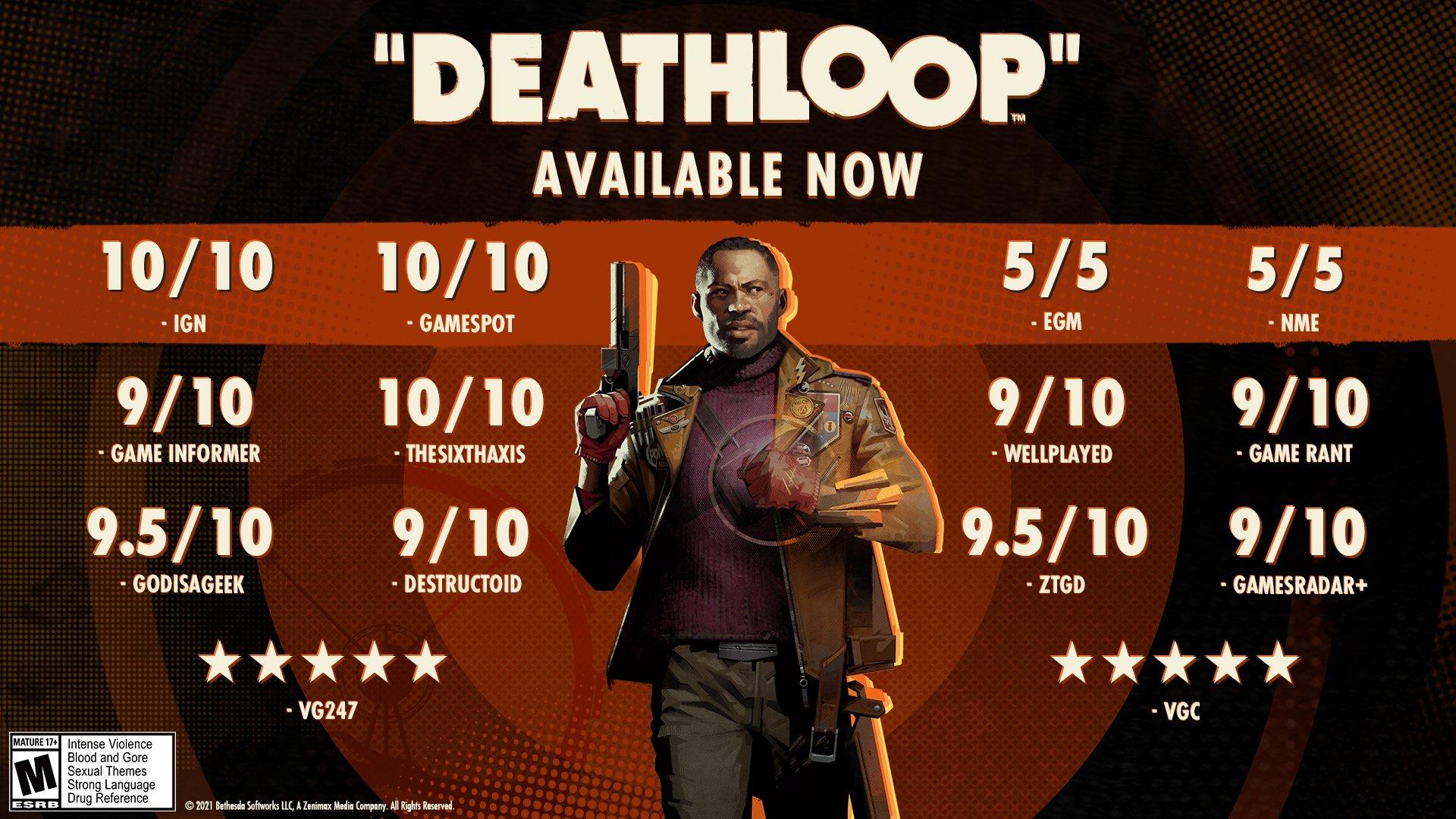  DEATHLOOP Standard Edition - PlayStation 5 : Bethesda Softworks  Inc: Video Games