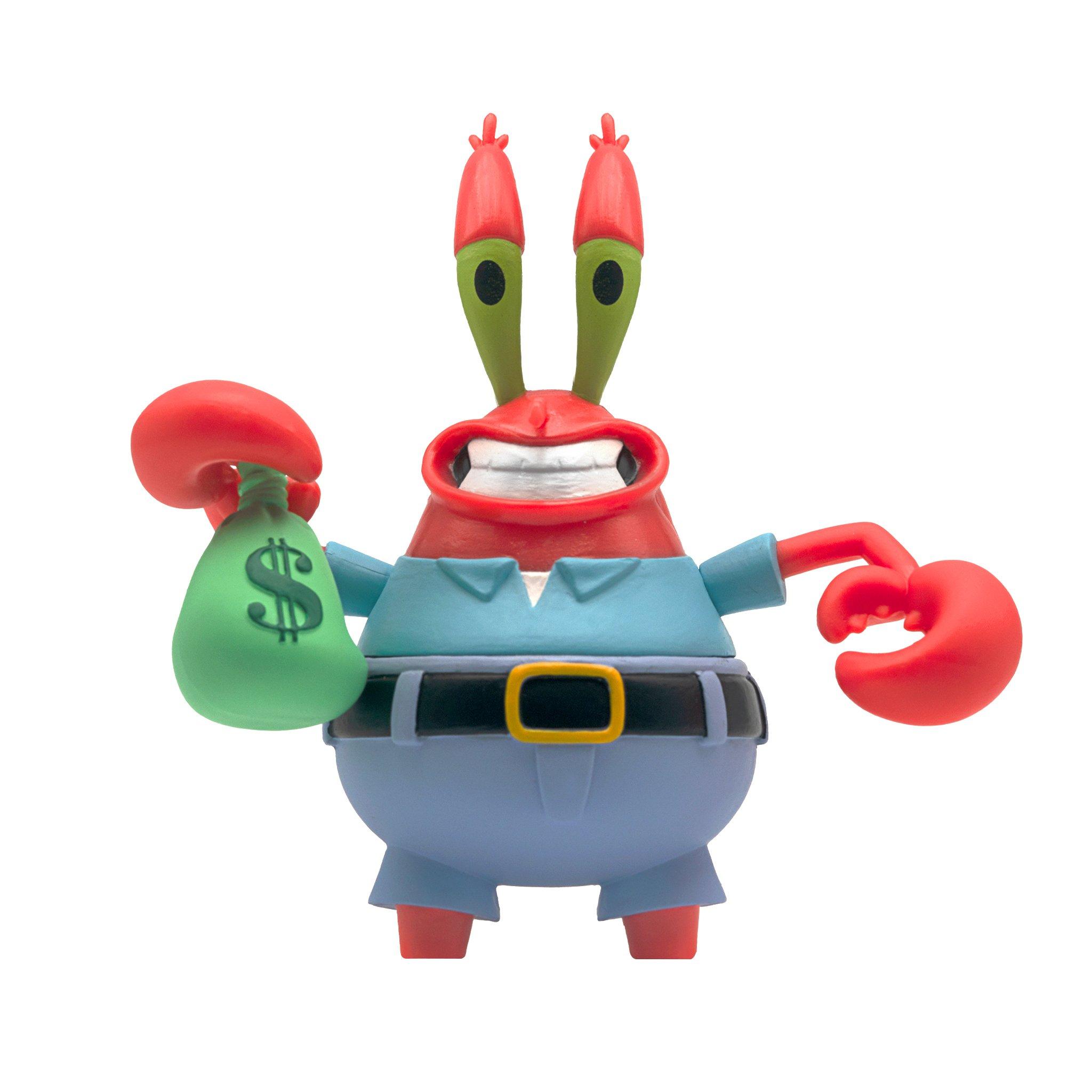 Super7 ReAction SpongeBob Squarepants Mr.Krabss Wave 1 3.75-in Action Figure