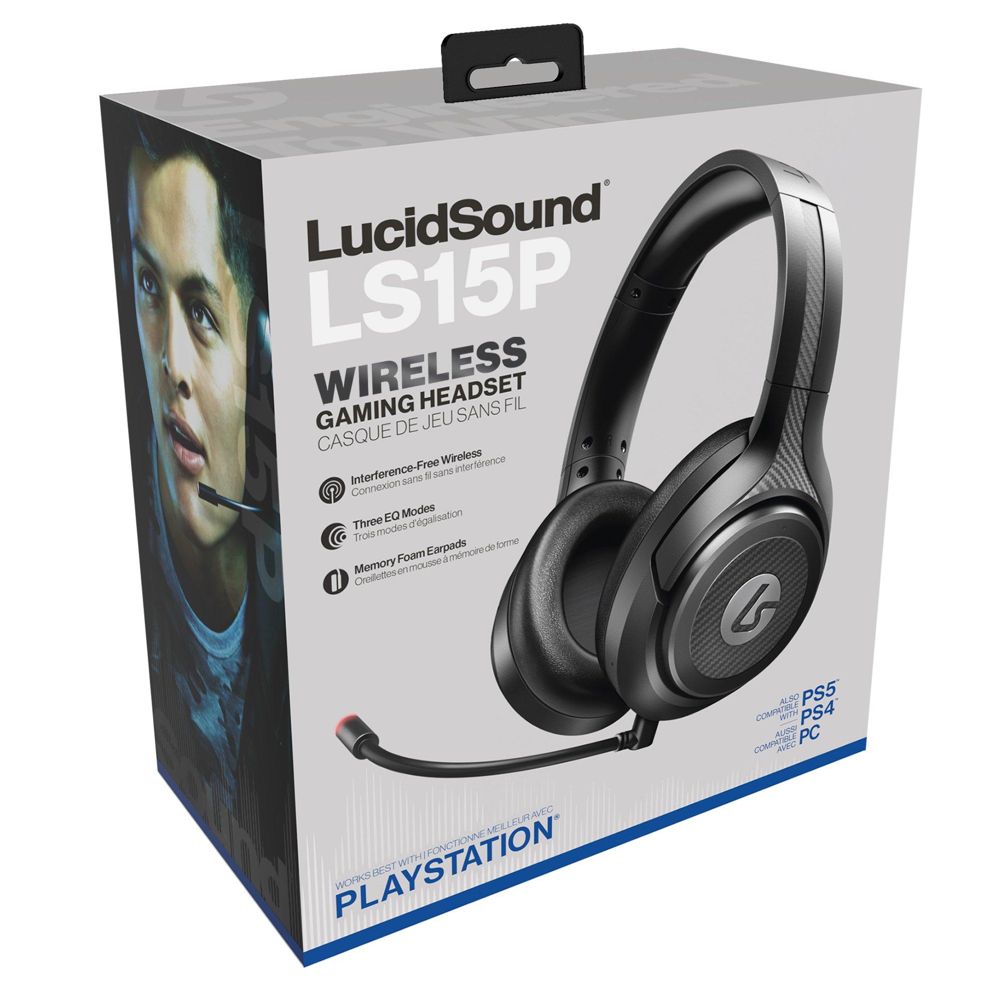 LucidSound LS15P Wireless Headset for PlayStation 4