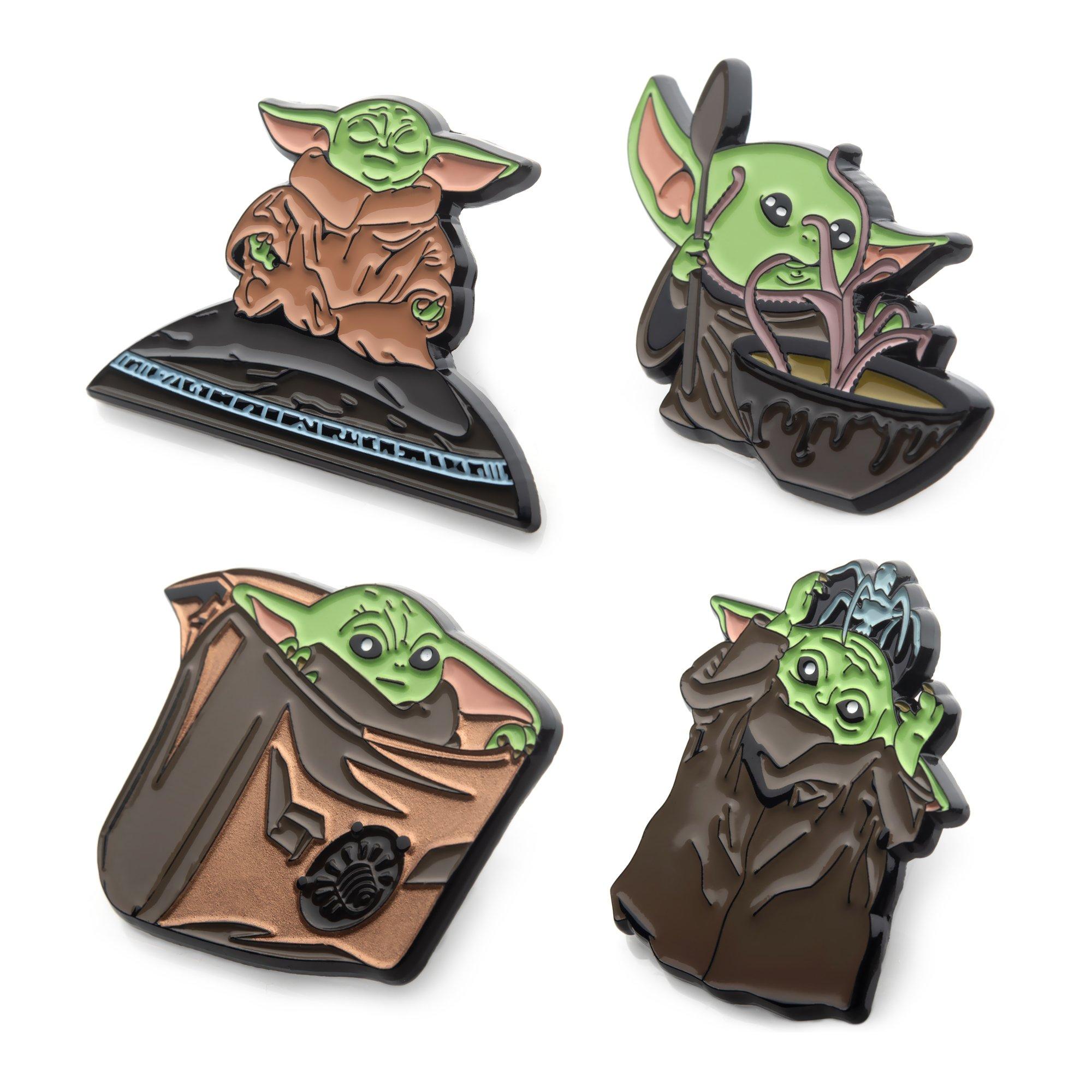 list item 2 of 3 Star Wars: The Mandalorian The Child Cute Pin Set 4 Pack
