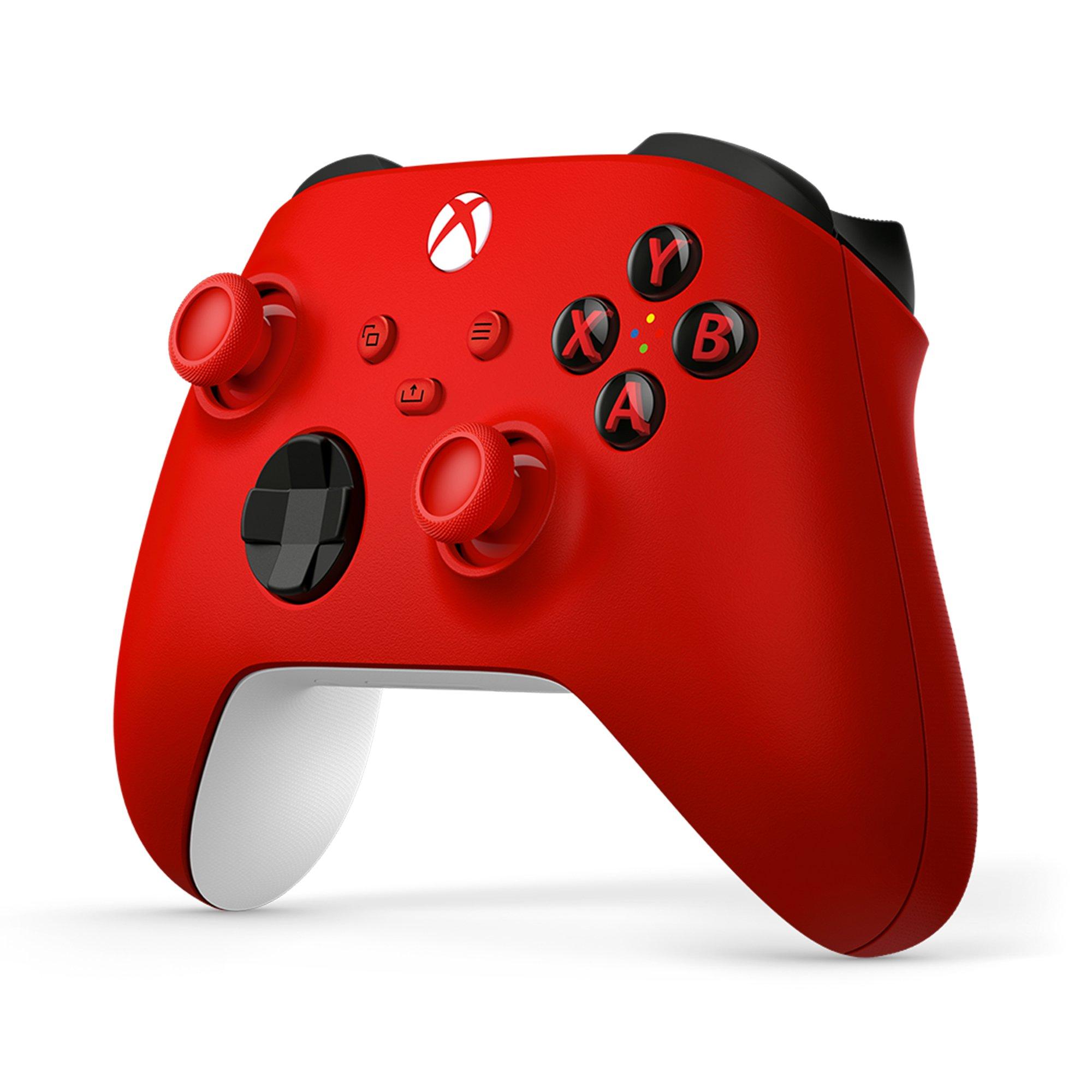 list item 2 of 6 Microsoft Xbox Series X Pulse Red Controller