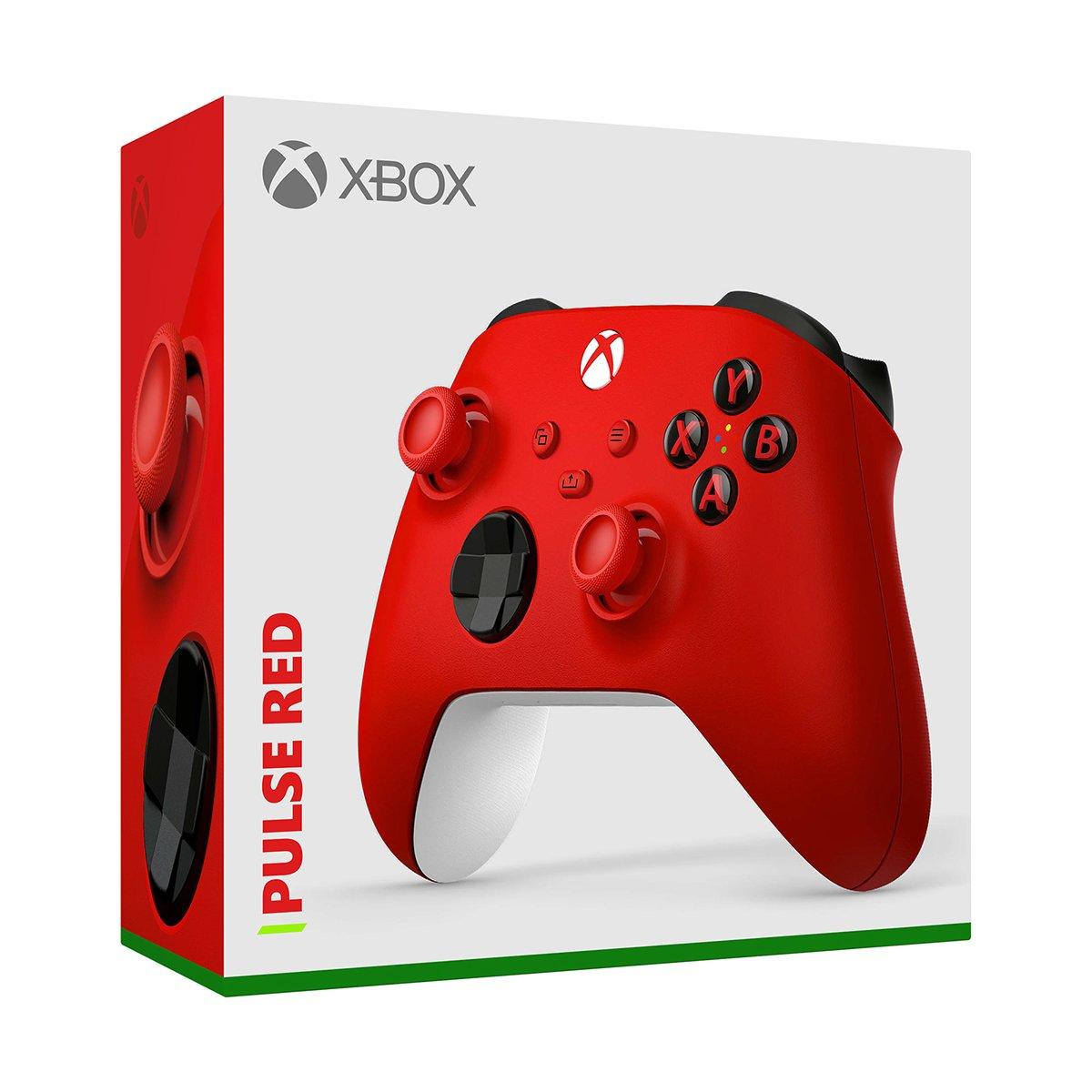 Microsoft Xbox Wireless Controller - Pulse Red for Xbox Series X/S, Xbox One, and Windows Devices