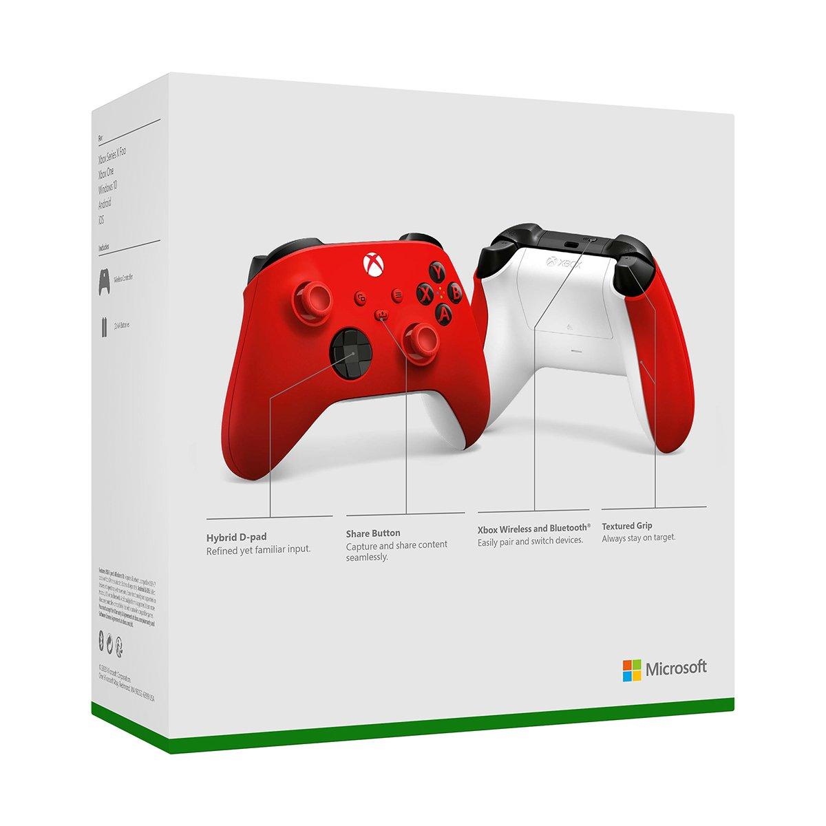 Microsoft Xbox Series X Wireless Controller Pulse Red | GameStop