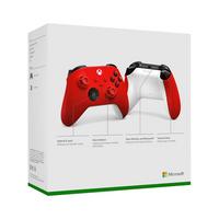 list item 6 of 6 Microsoft Xbox Series X Pulse Red Controller