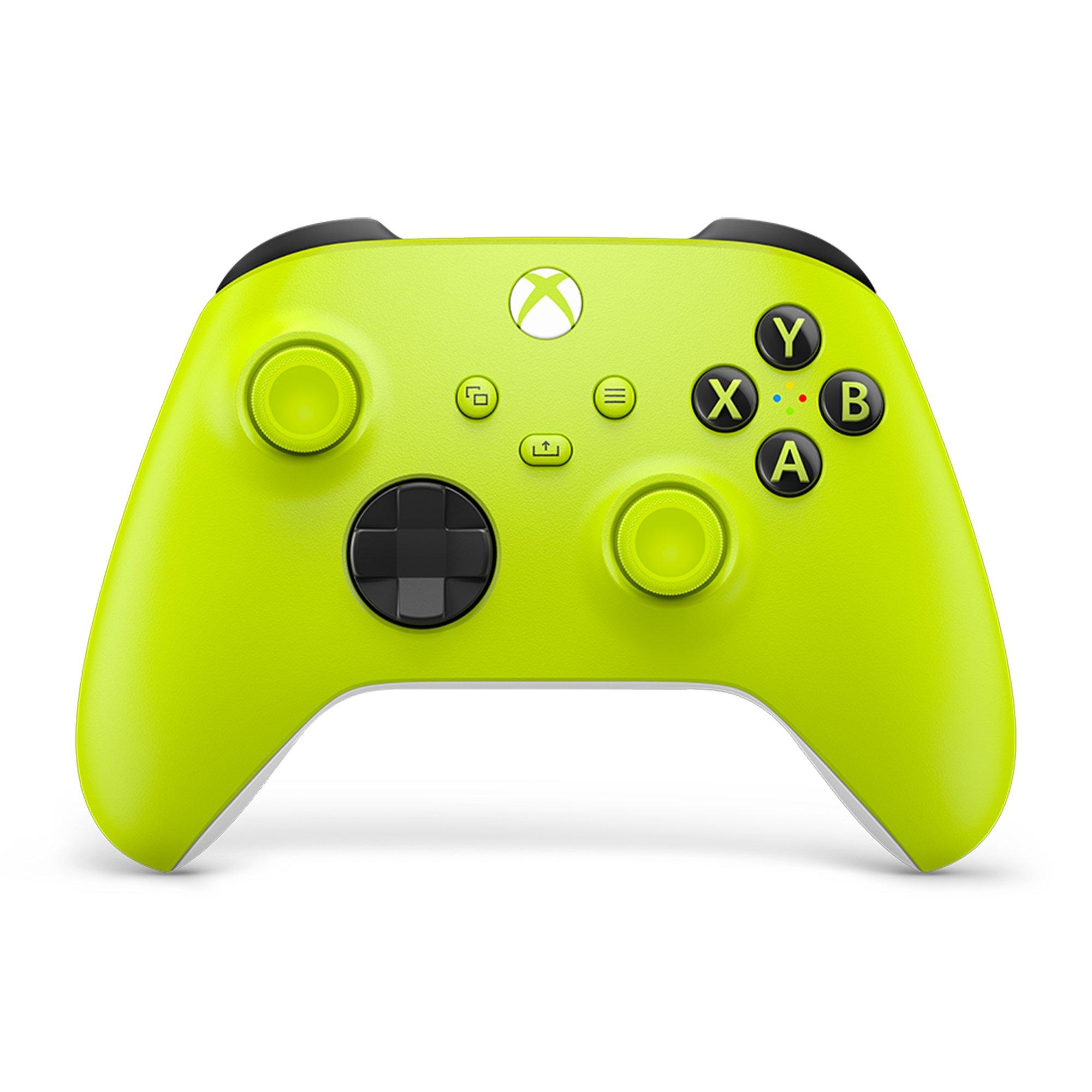 Microsoft Xbox Series X Wireless Controller Electric Volt | GameStop